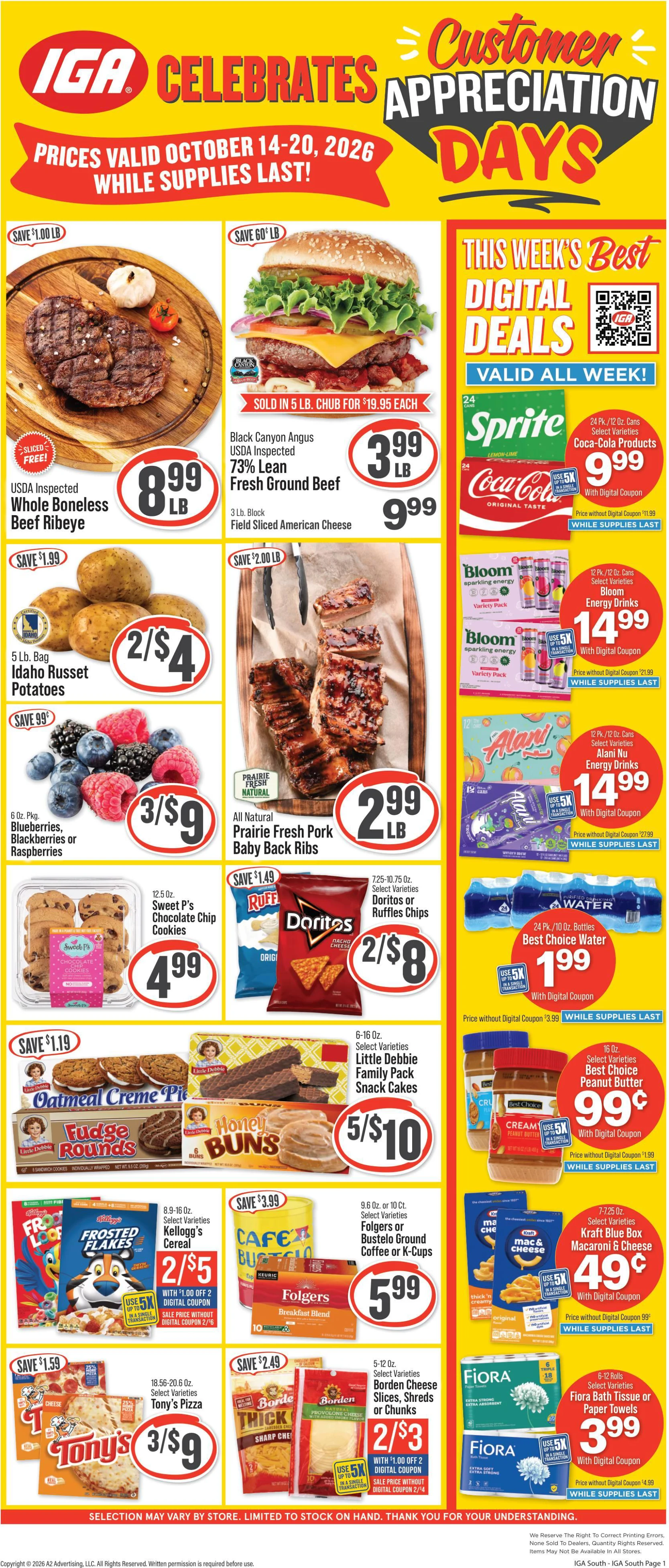 IGA Kentucky - Alabama - Indiana IGA Kentucky - Alabama - Indiana - Page 1