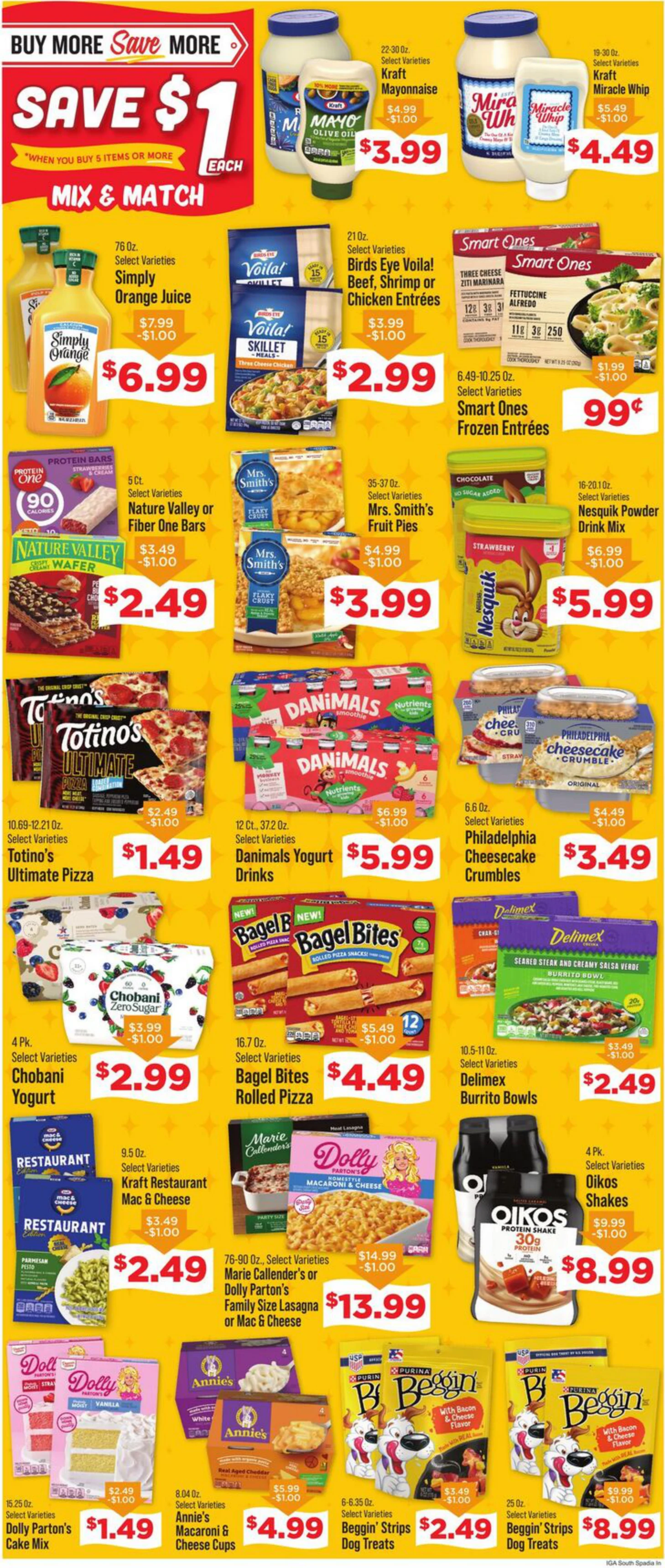 IGA Kentucky - Alabama - Indiana Weekly Flyer - Page 3