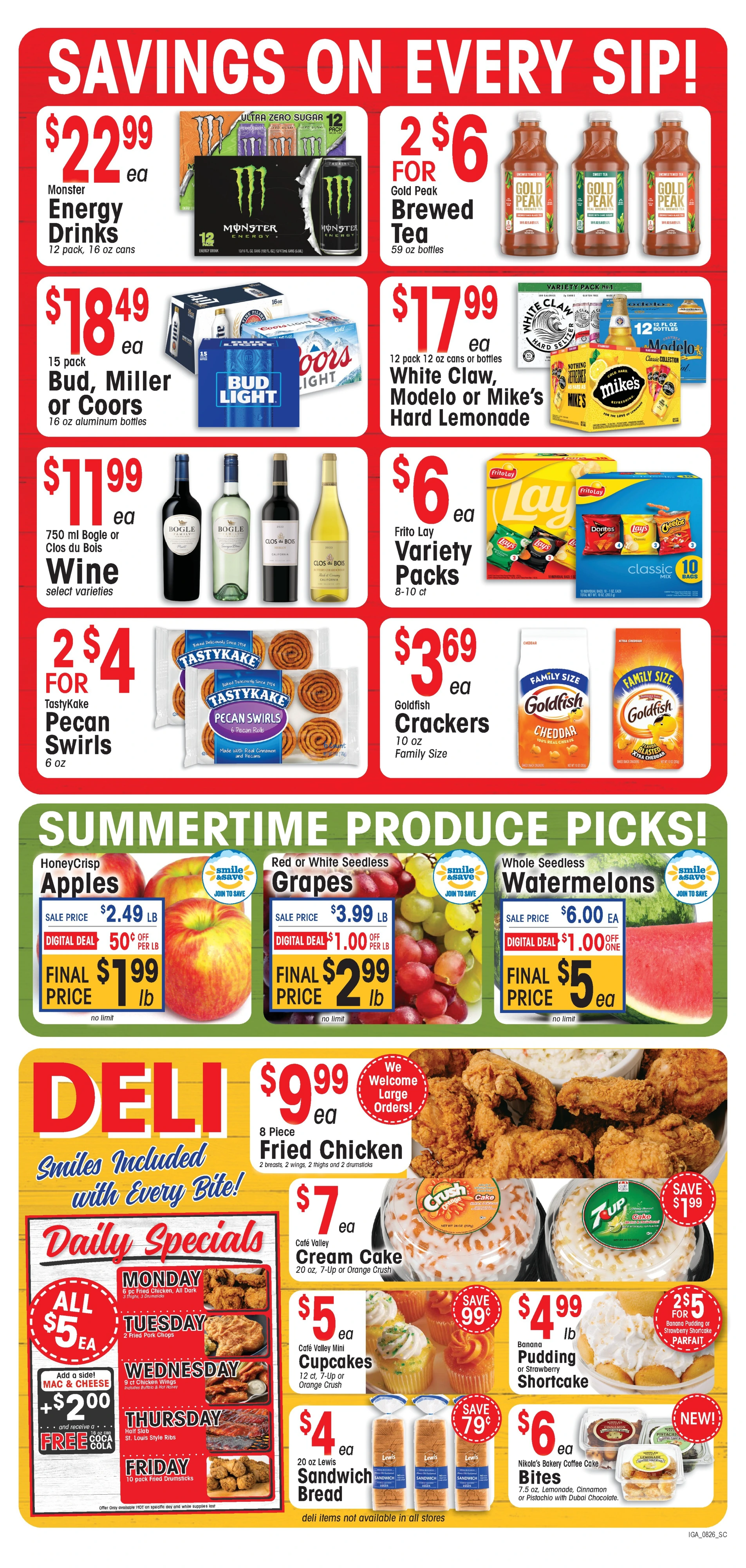 IGA South Carolina - North Carolina -  Georgia Current Ad - Page 3