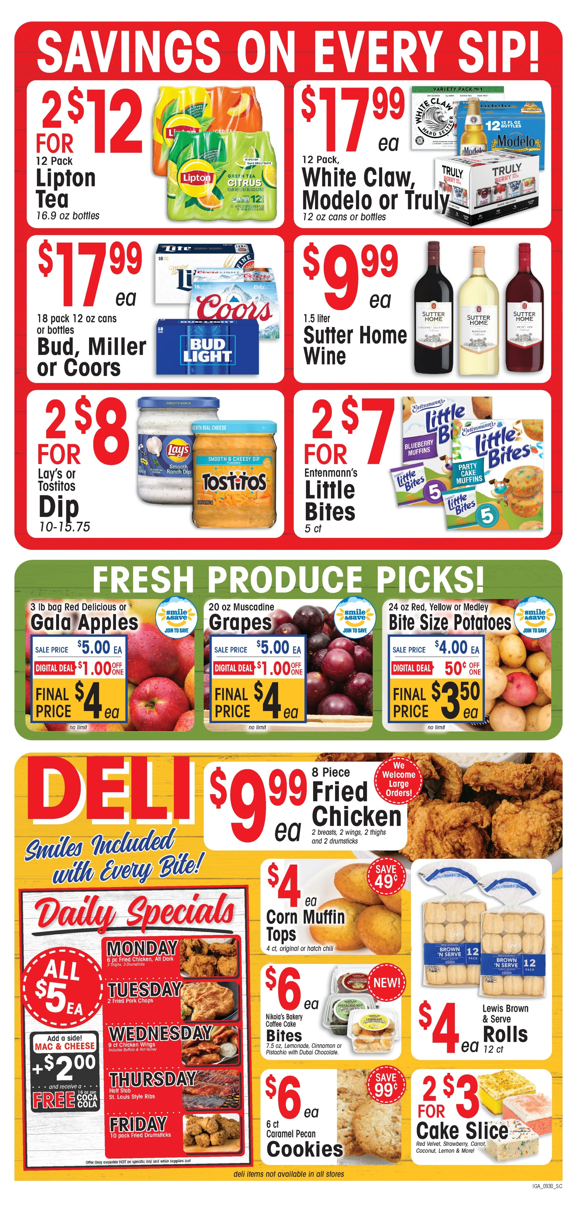 IGA South Carolina - North Carolina -  Georgia Current Ad - Page 3