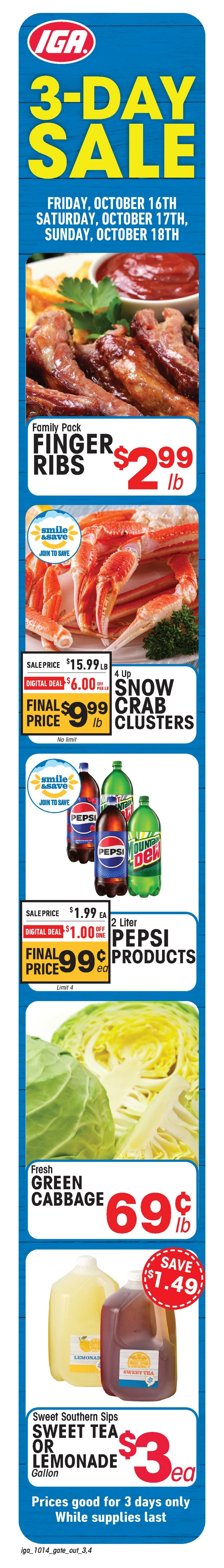 IGA South Carolina - North Carolina -  Georgia Current Ad - Page 3