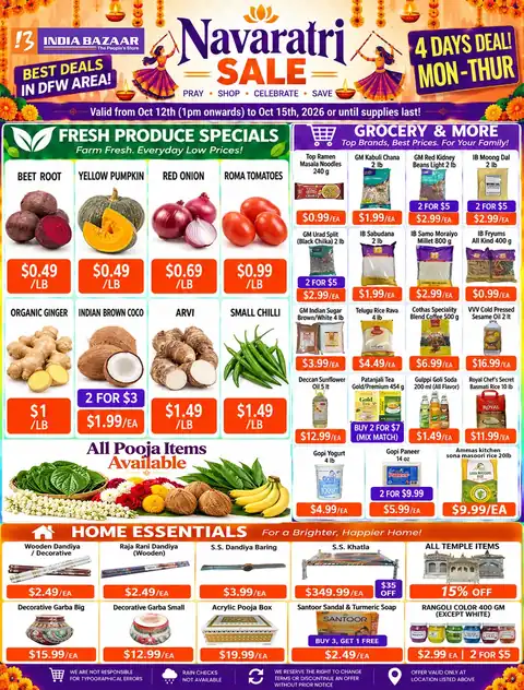 Weekly Specials