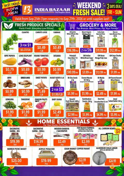 Weekly Specials