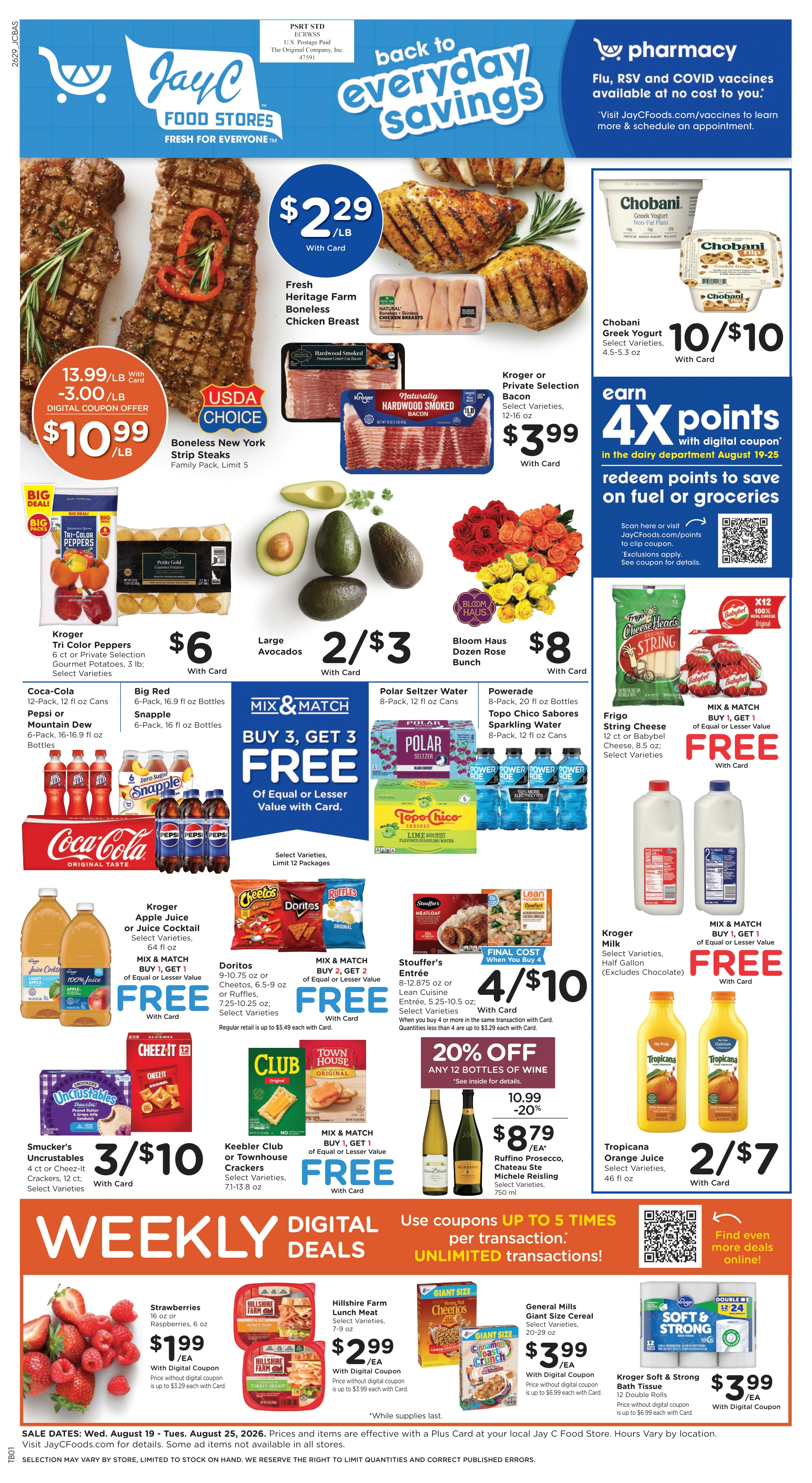 JayC Food Stores Weekly Ad - Page 1