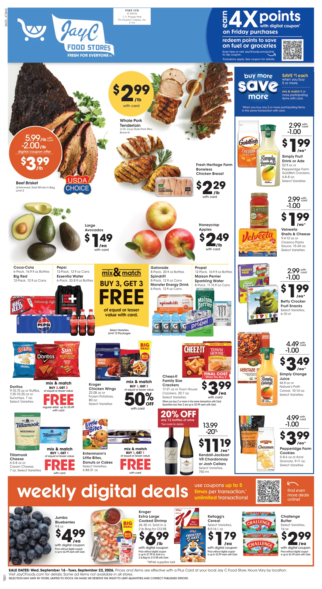 JayC Food Stores Weekly Ad - Page 1
