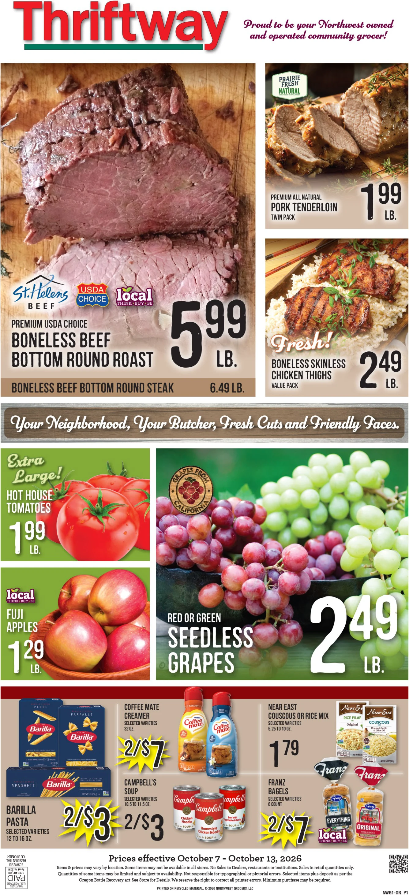JC Market Toledo JC Market Toledo Weekly Ad - Page 1