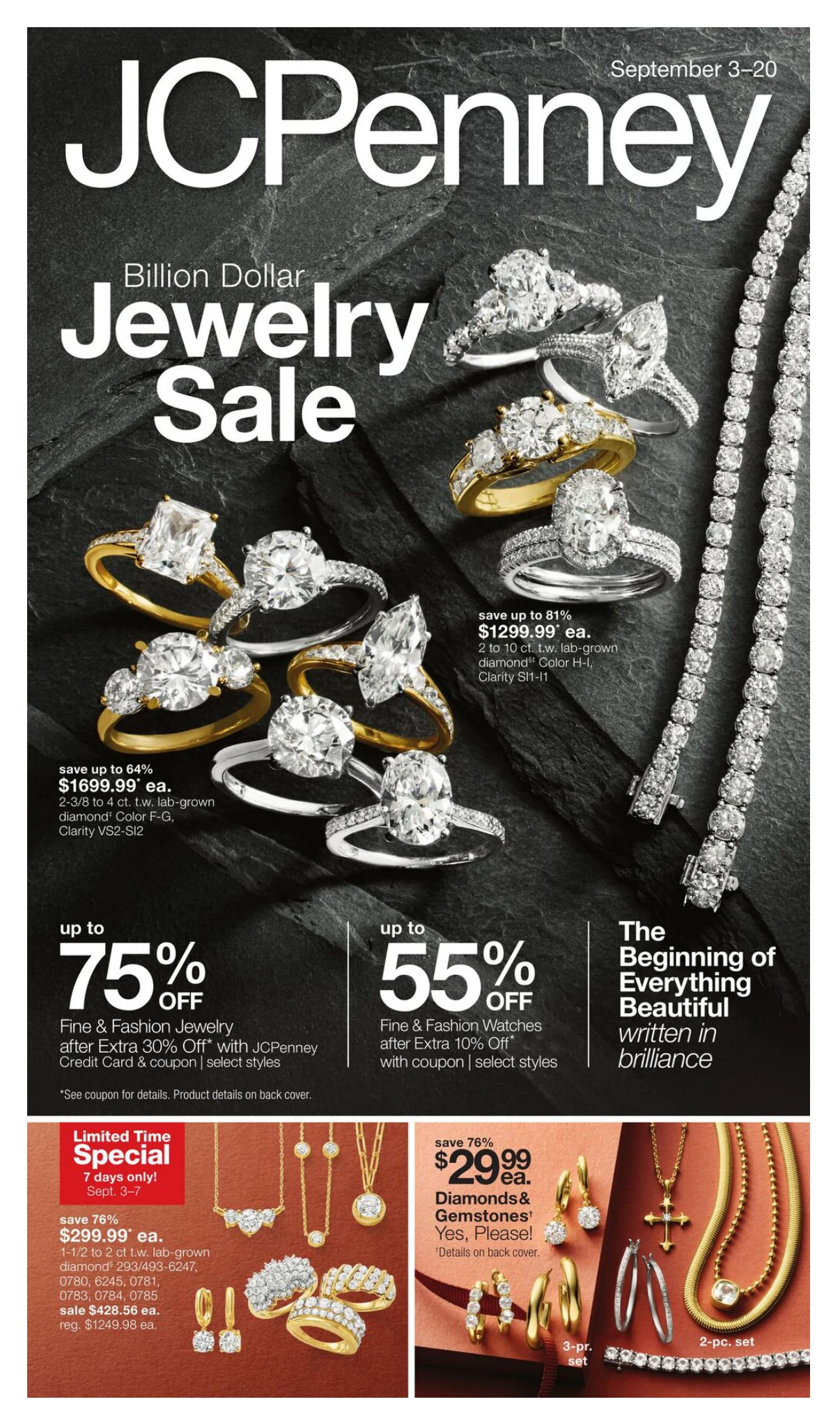JCPenney Billion Dollar Jewelry Sale - Page 1