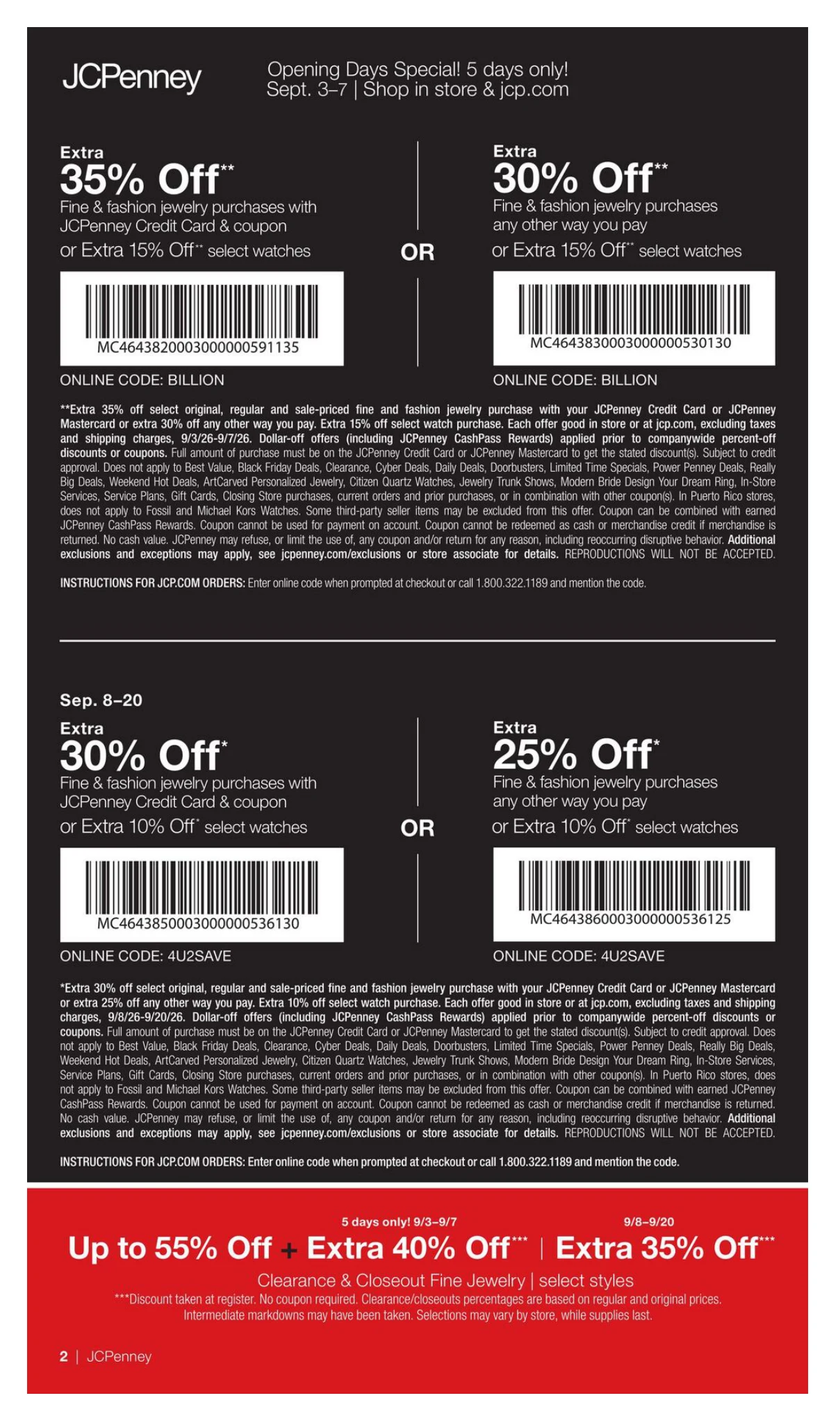 JCPenney Billion Dollar Jewelry Sale - Page 52