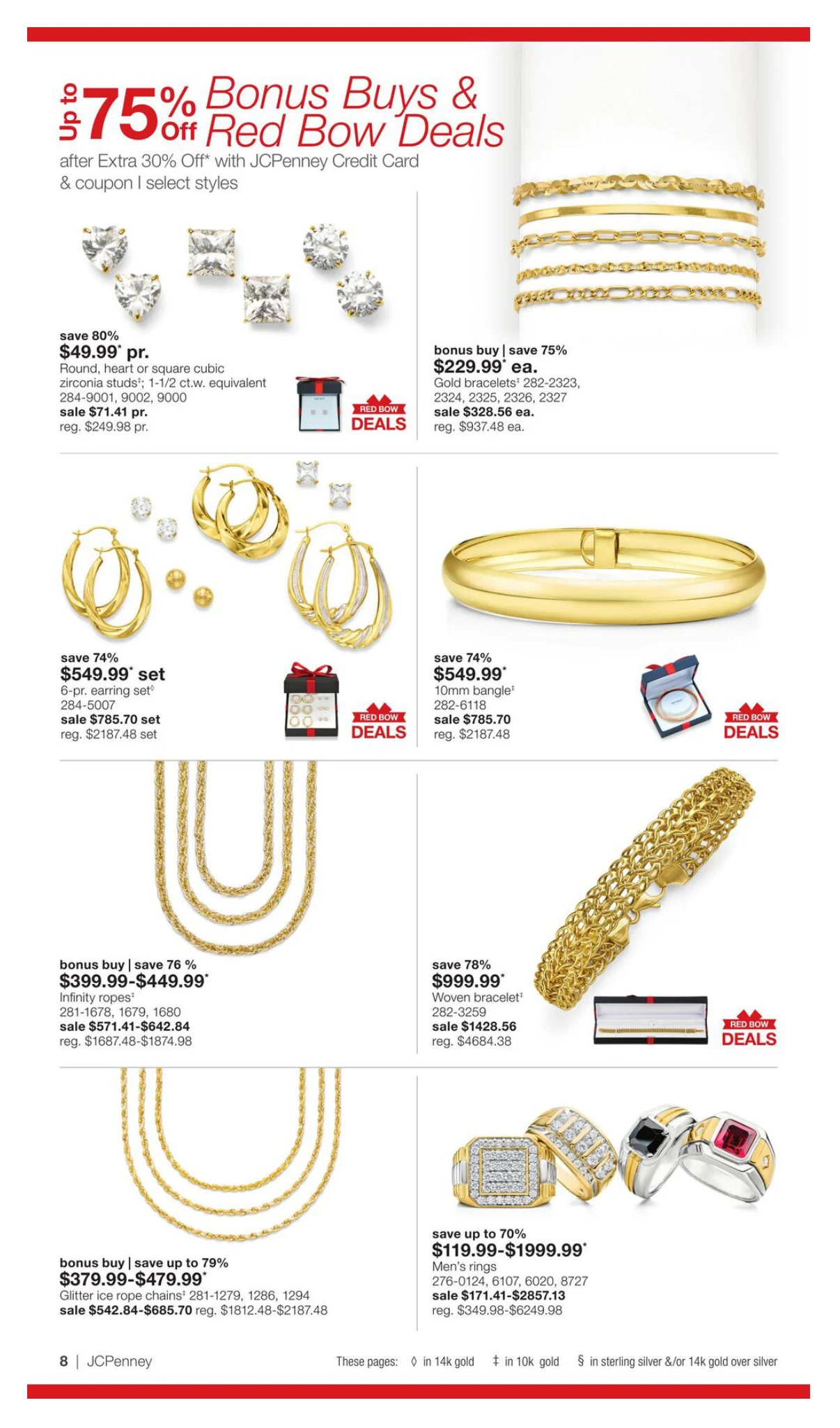 JCPenney Billion Dollar Jewelry Sale - Page 7