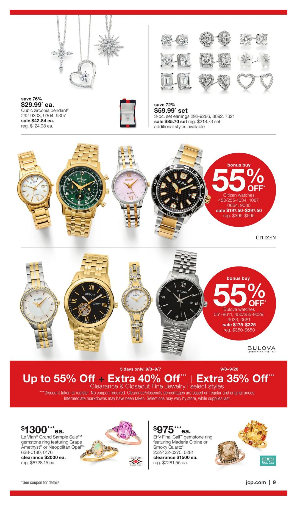 JCPenney Billion Dollar Jewelry Sale - Page 8
