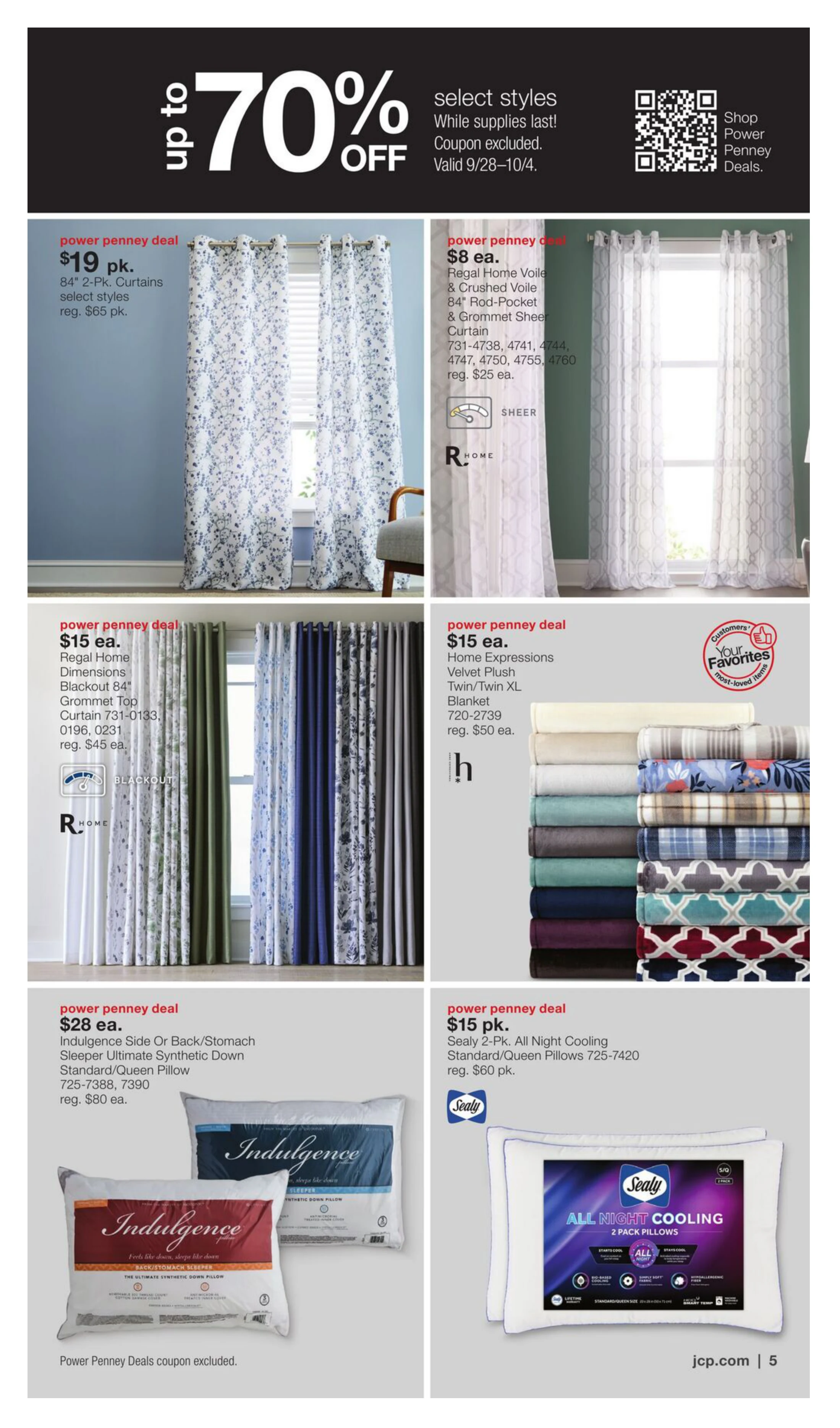 JCPenney Semi-Annual Home Sale - Page 4