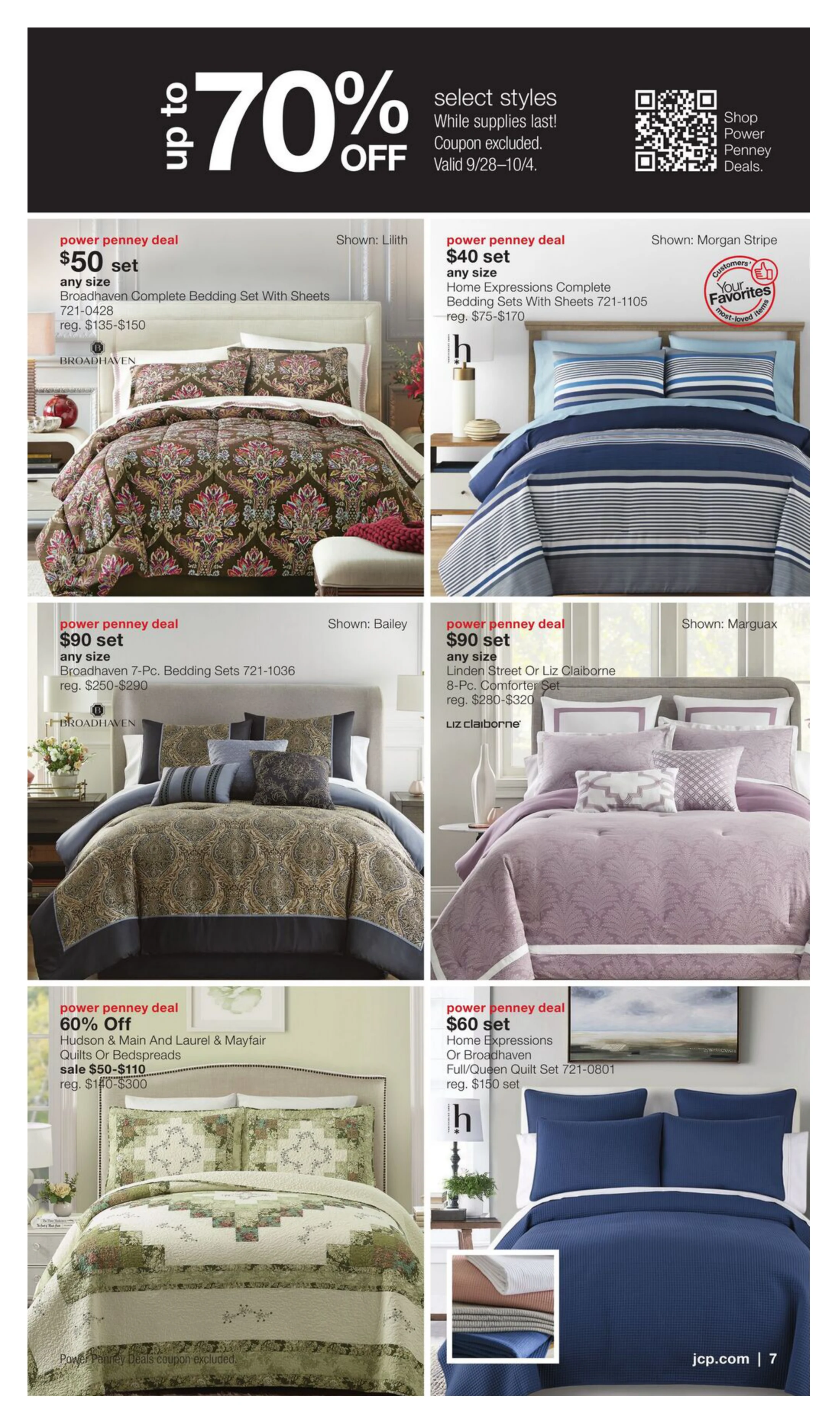 JCPenney Semi-Annual Home Sale - Page 6