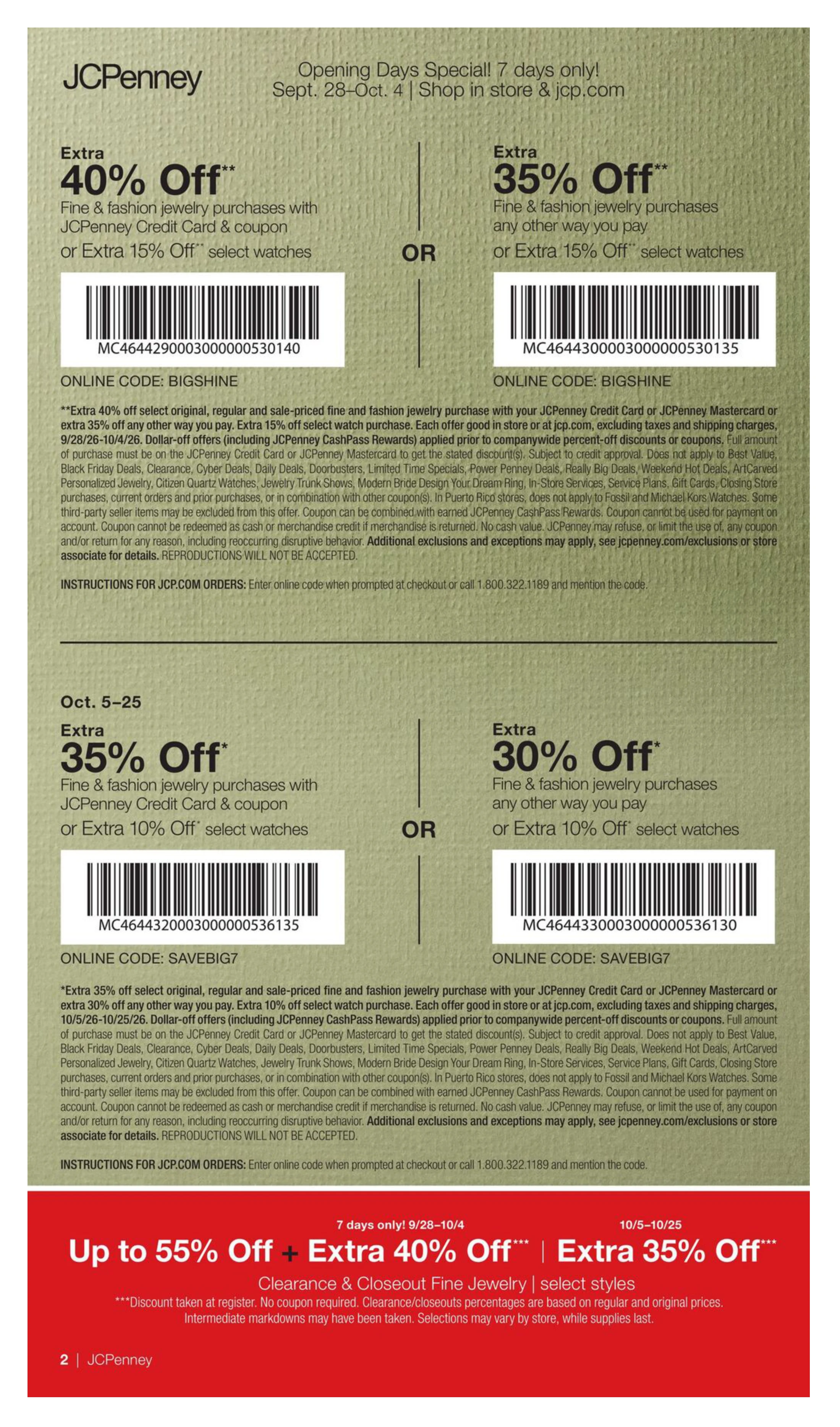 JCPenney Our Biggest Jewelry Sale of the Season - Page 32