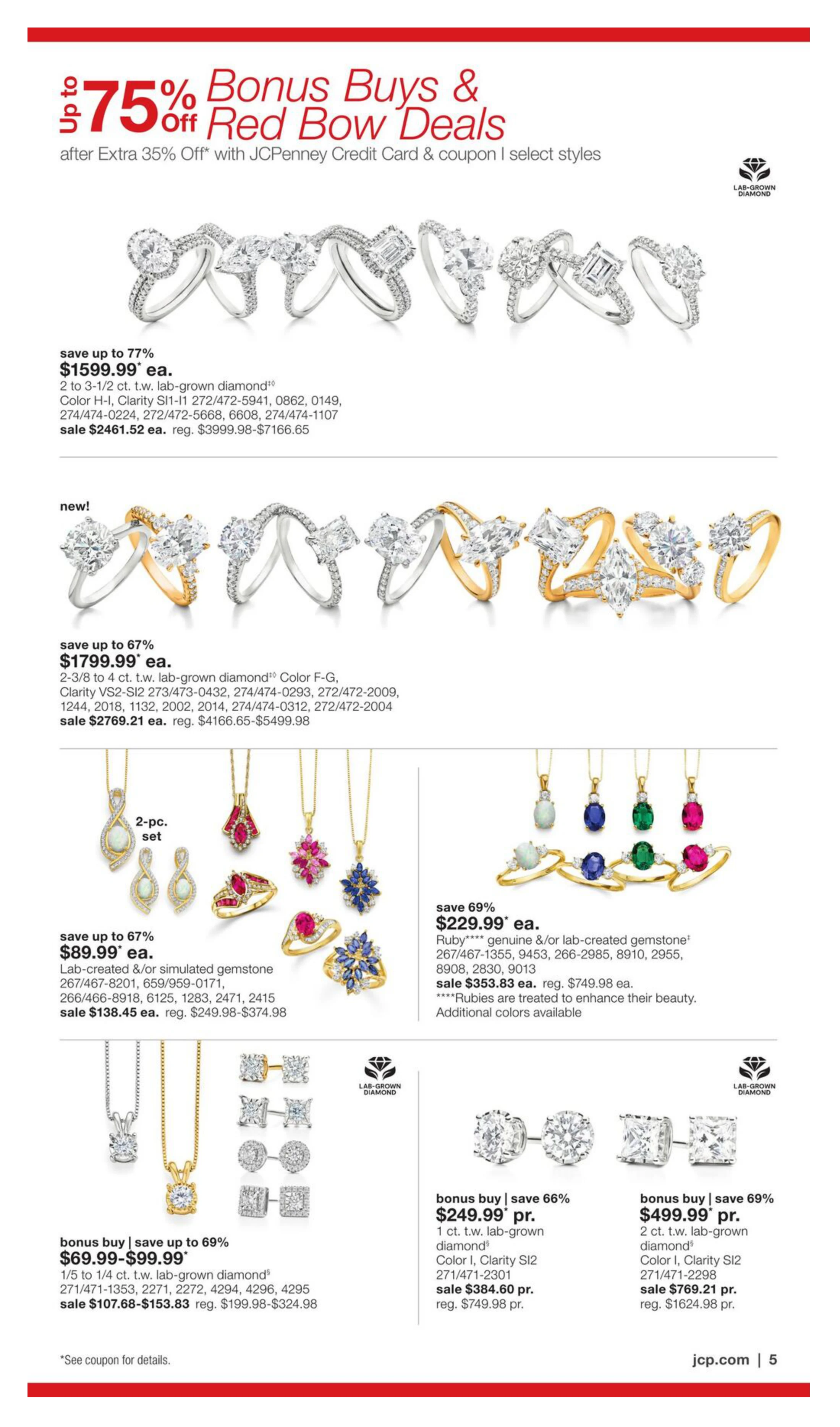 JCPenney Our Biggest Jewelry Sale of the Season - Page 4