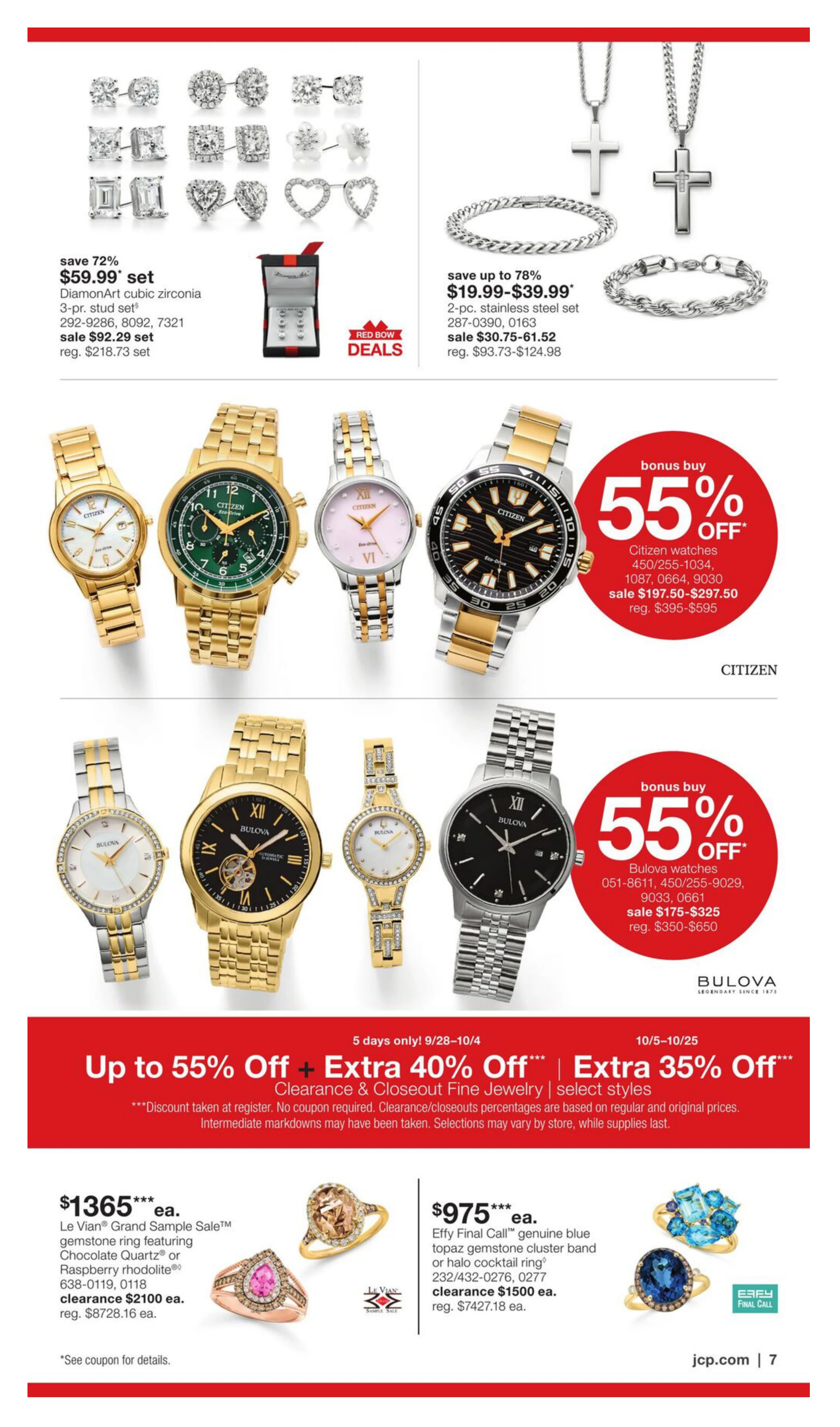 JCPenney Our Biggest Jewelry Sale of the Season - Page 6