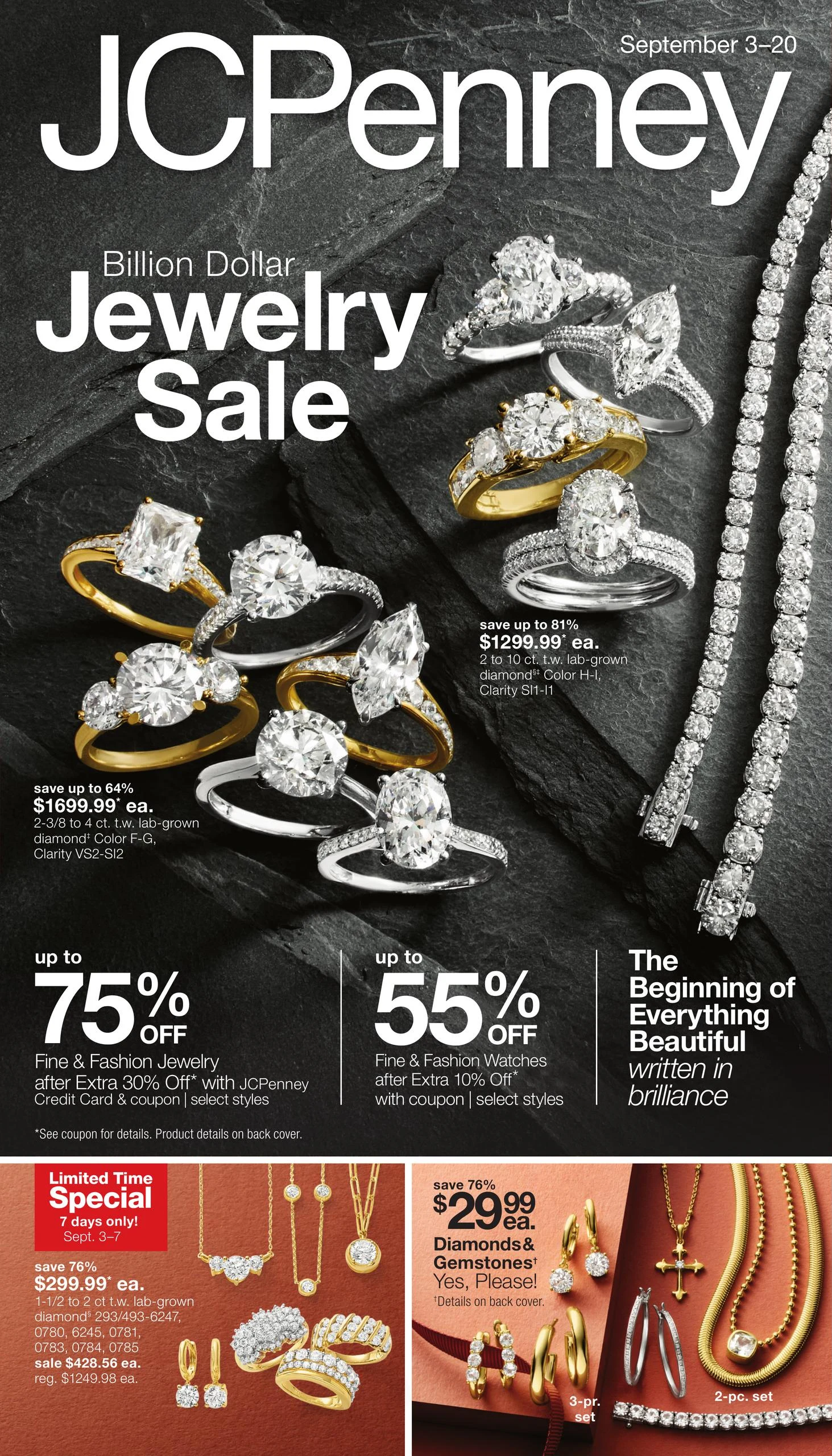 JCPenney Billion Dollar Jewelry Sale - Page 1