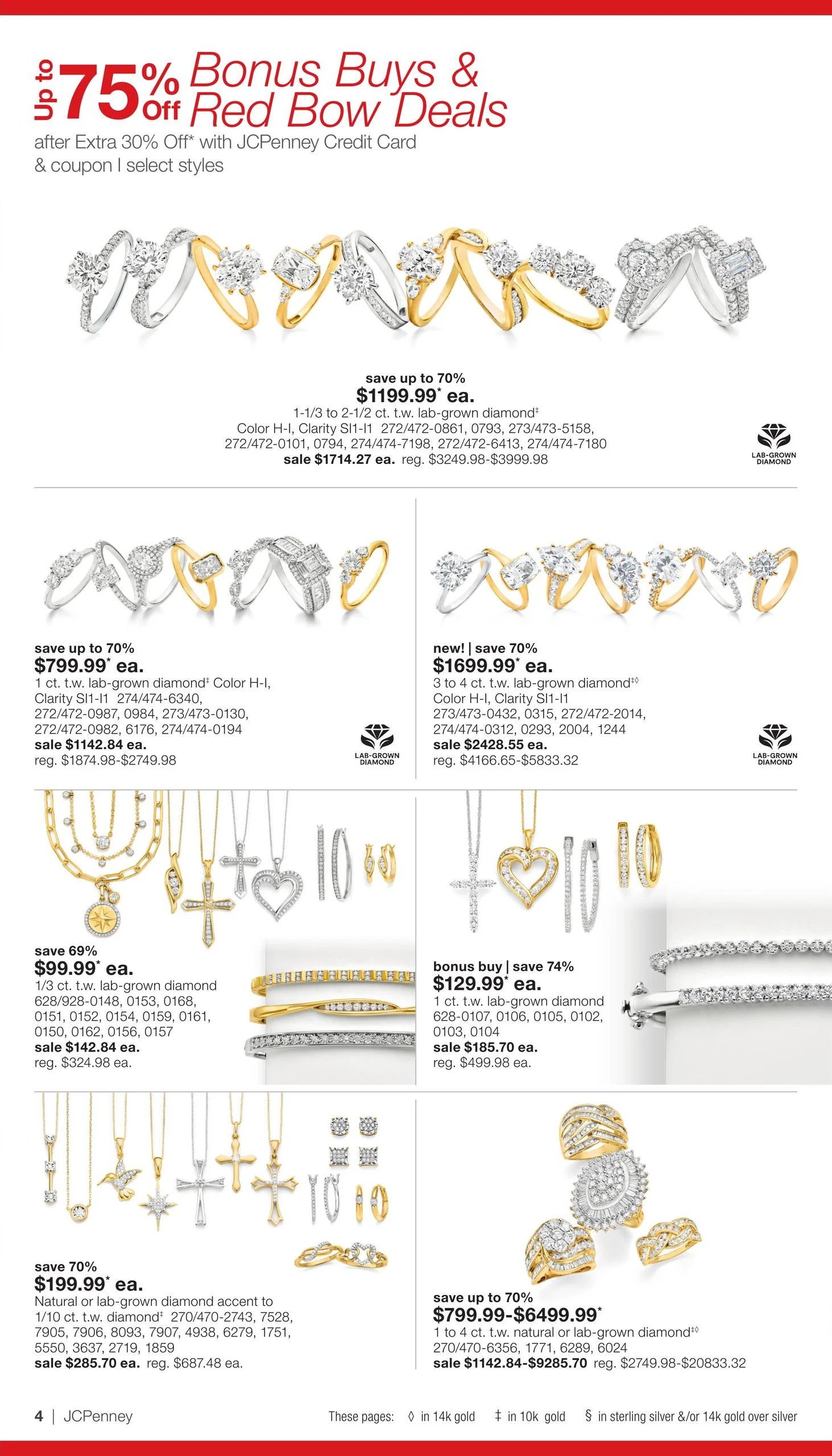 JCPenney Billion Dollar Jewelry Sale - Page 3