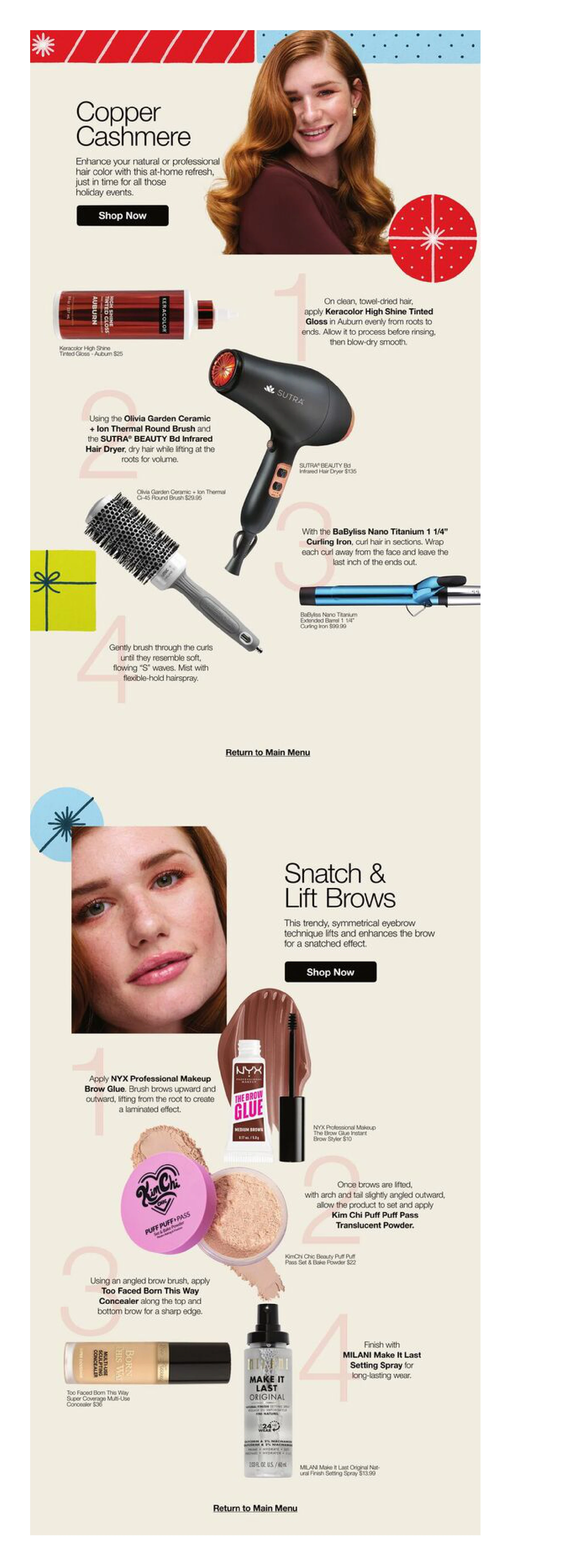 JCPenney Your Holiday Beauty Guide - Page 8