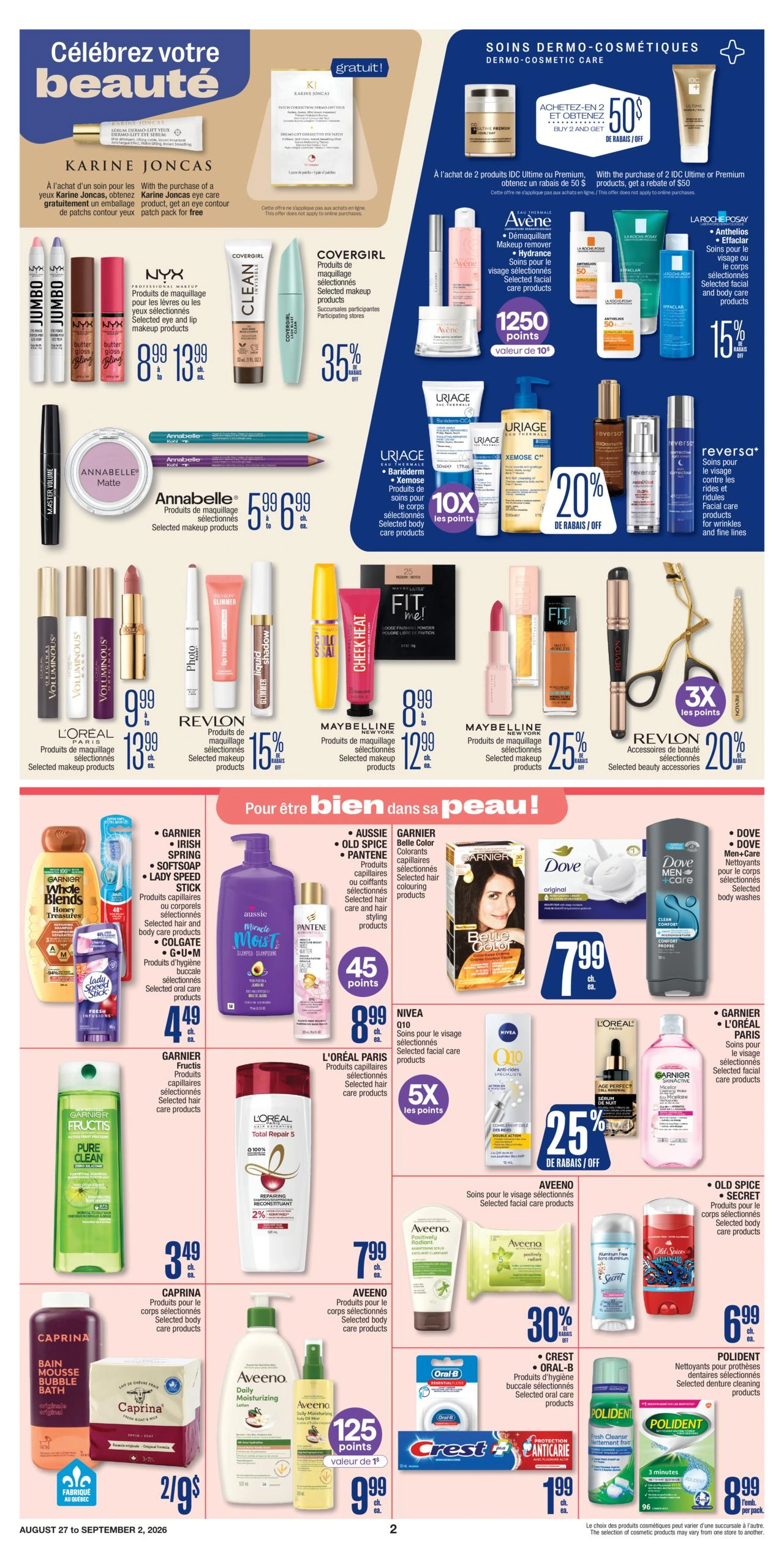 Jean Coutu Health & Beauty Flyer - Page 2