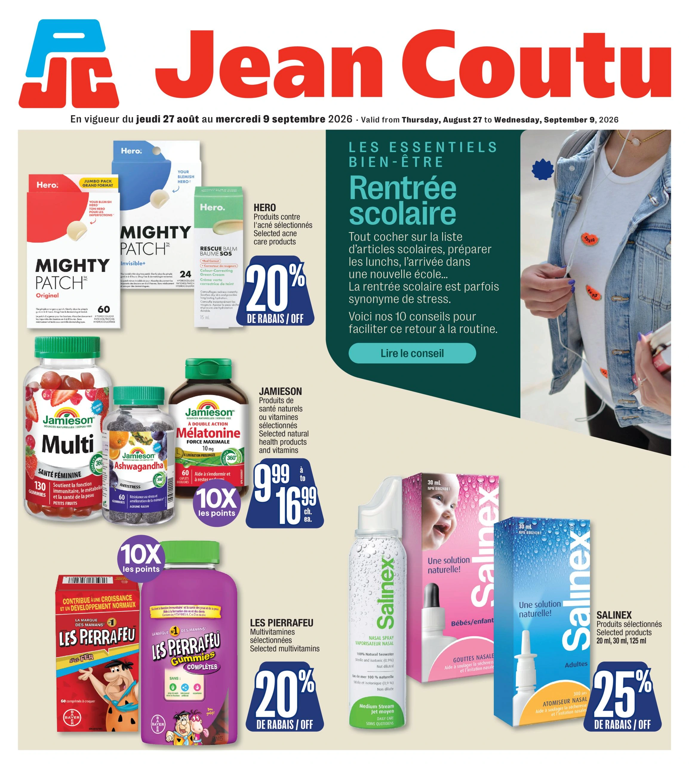 Jean Coutu Special Insert - Page 1