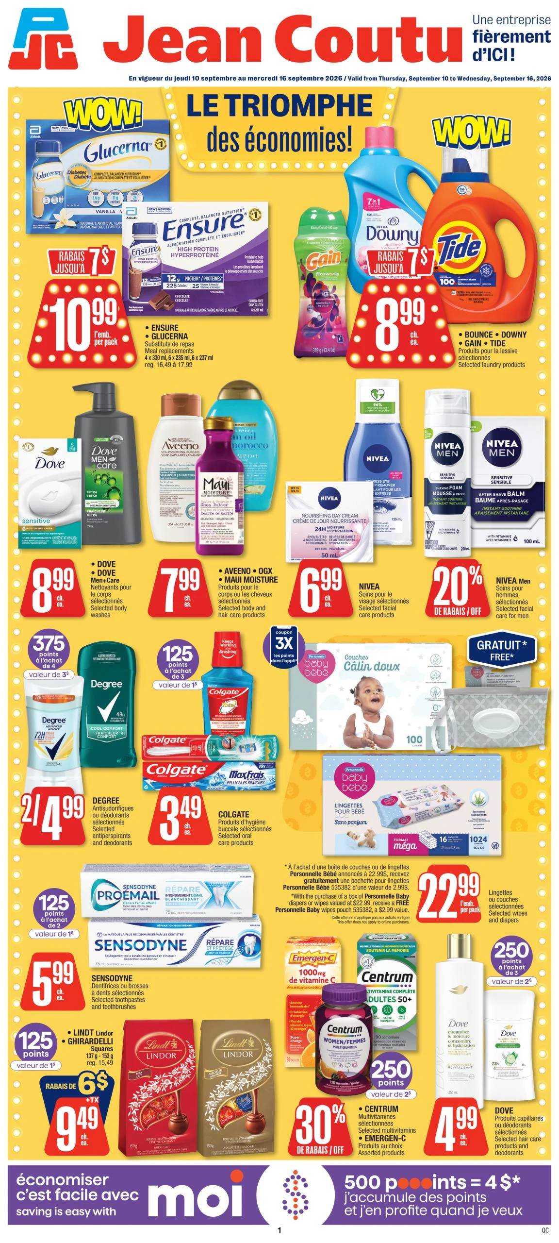 Jean Coutu Weekly Flyer - Page 1