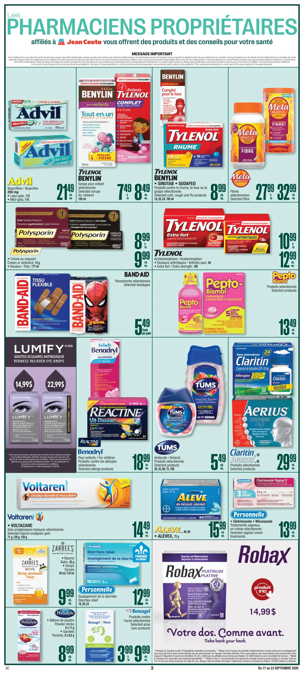 Jean Coutu Weekly Flyer - Page 4