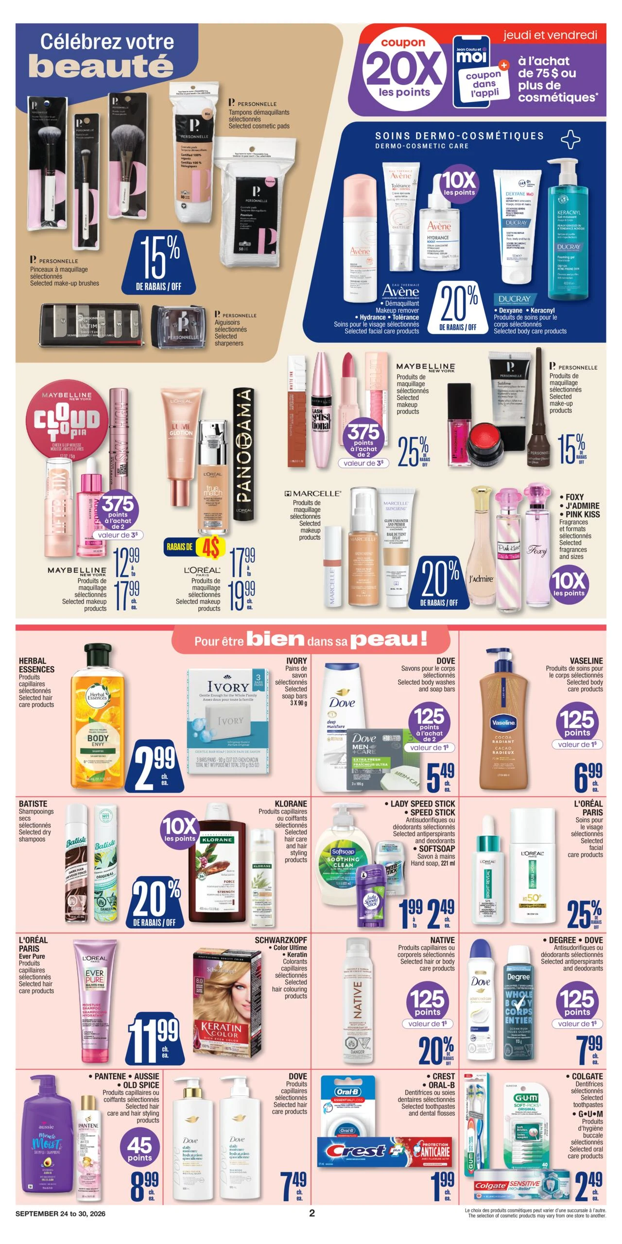 Jean Coutu Health & Beauty Flyer - Page 2