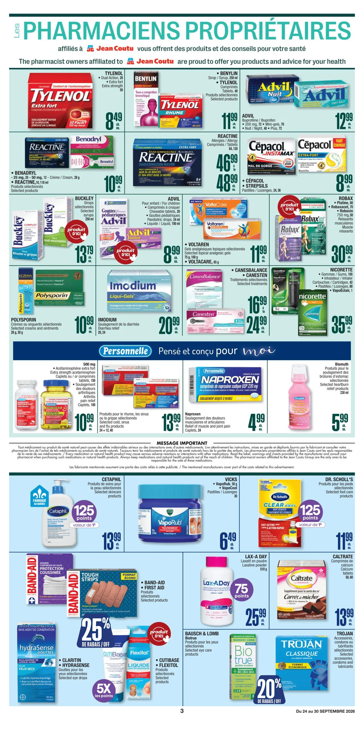 Jean Coutu Health & Beauty Flyer - Page 3