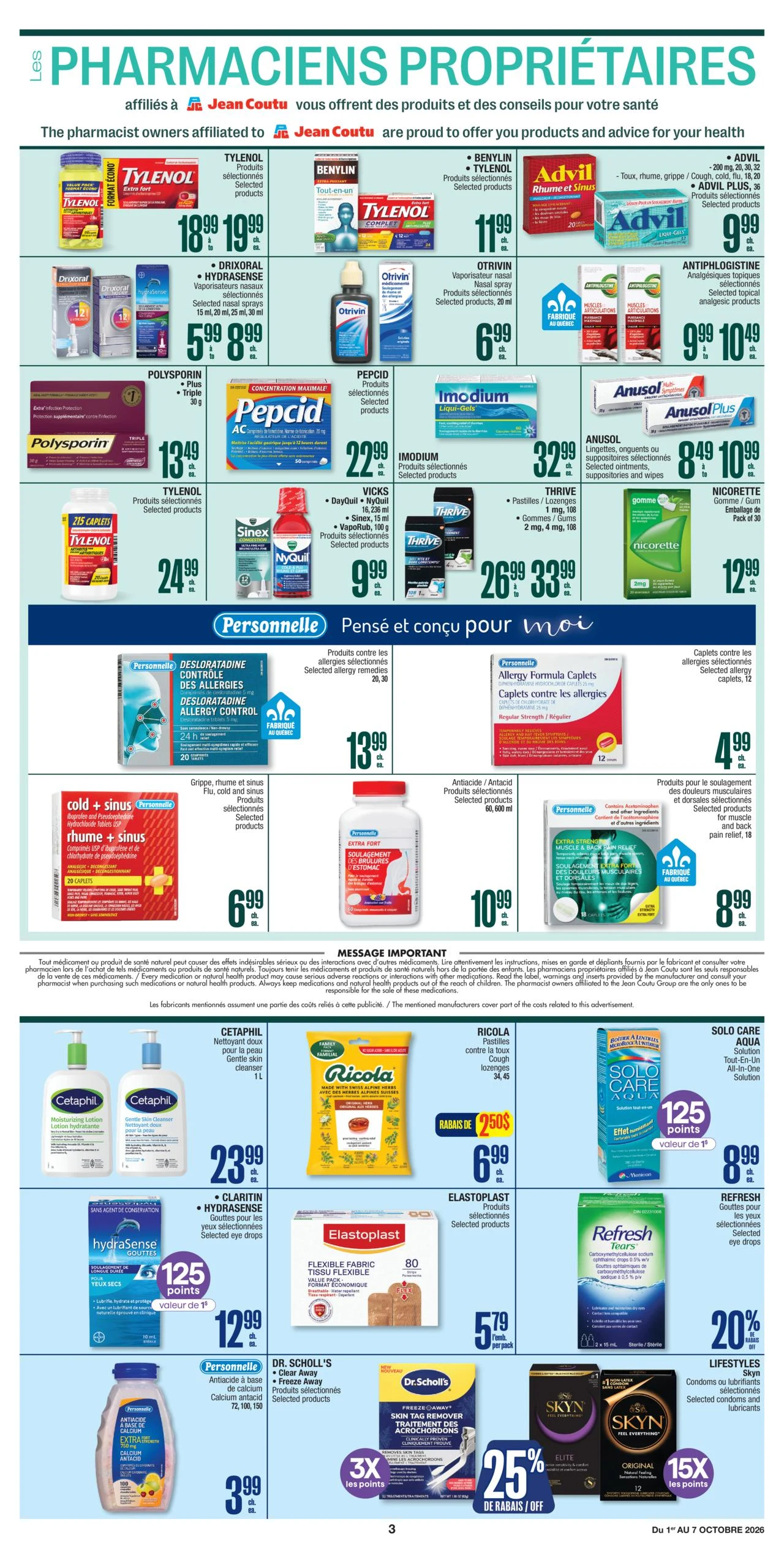 Jean Coutu Health & Beauty Flyer - Page 3