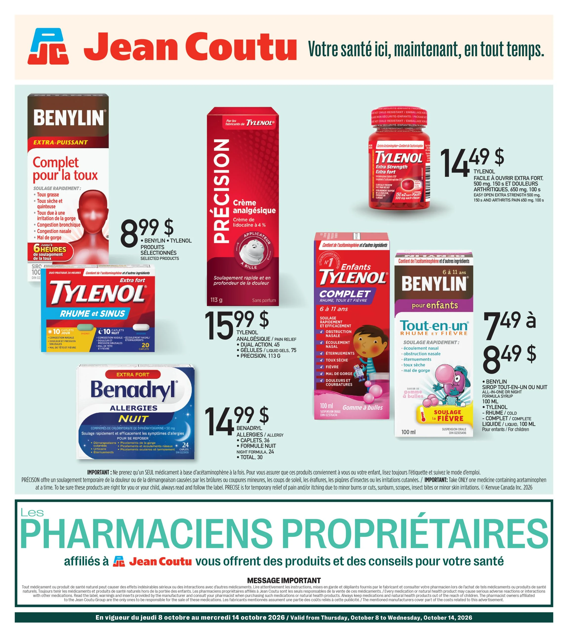 Jean Coutu Special Insert - Page 1