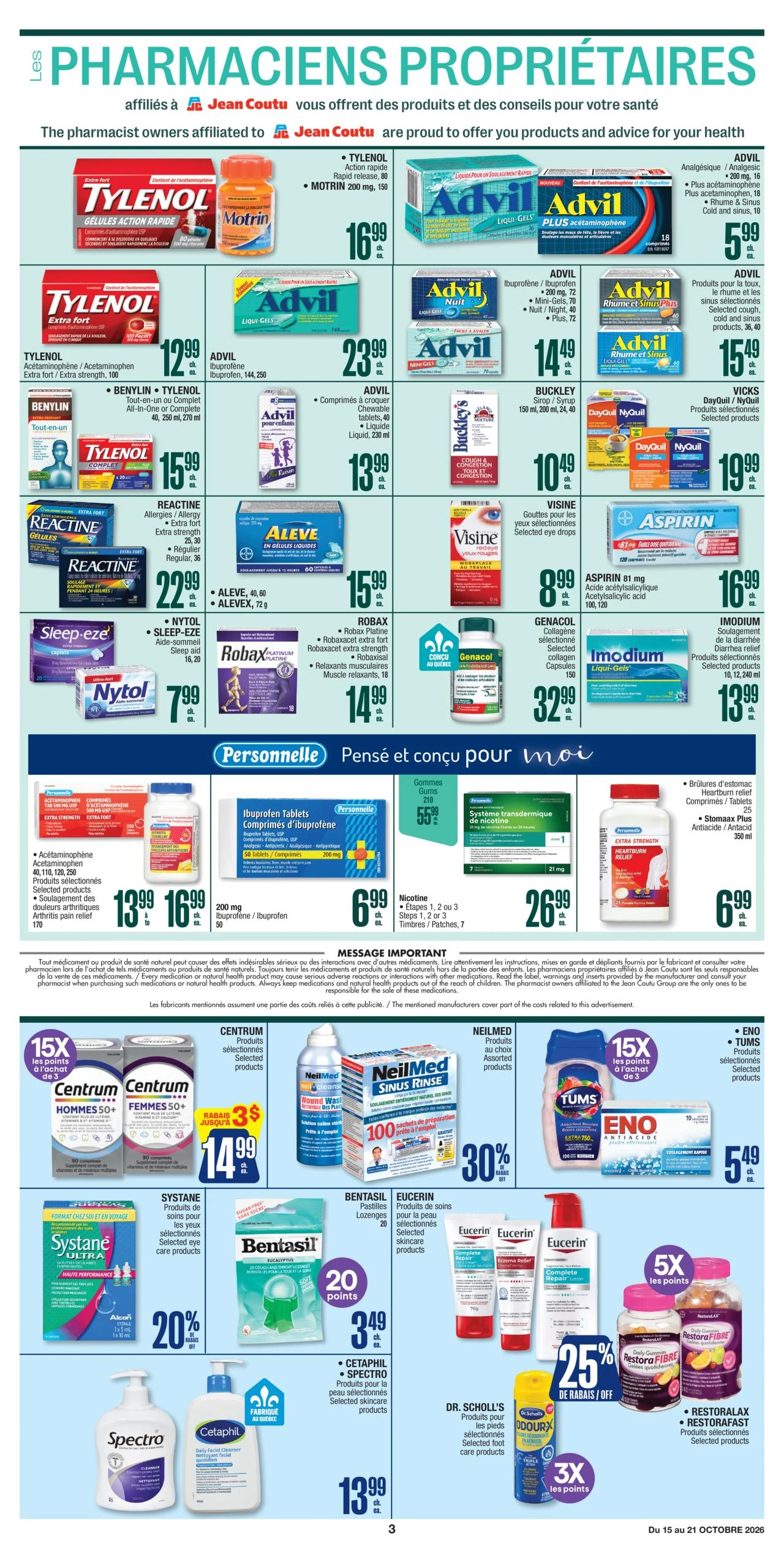 Jean Coutu Health & Beauty Flyer - Page 3
