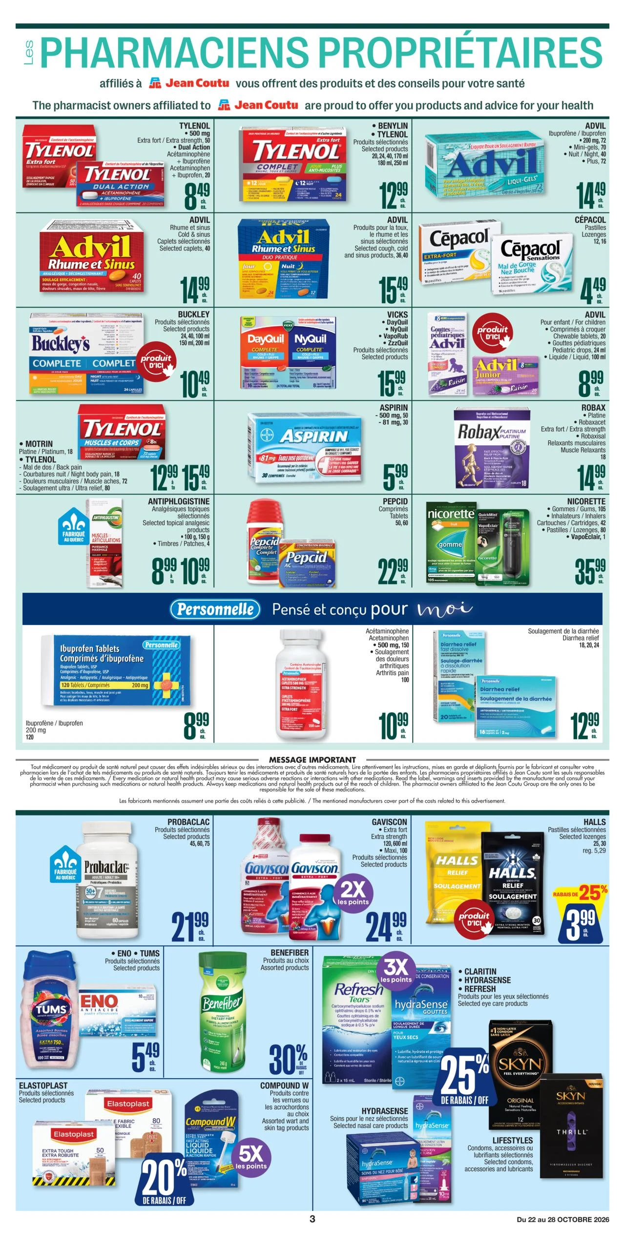Jean Coutu Health & Beauty Flyer - Page 3