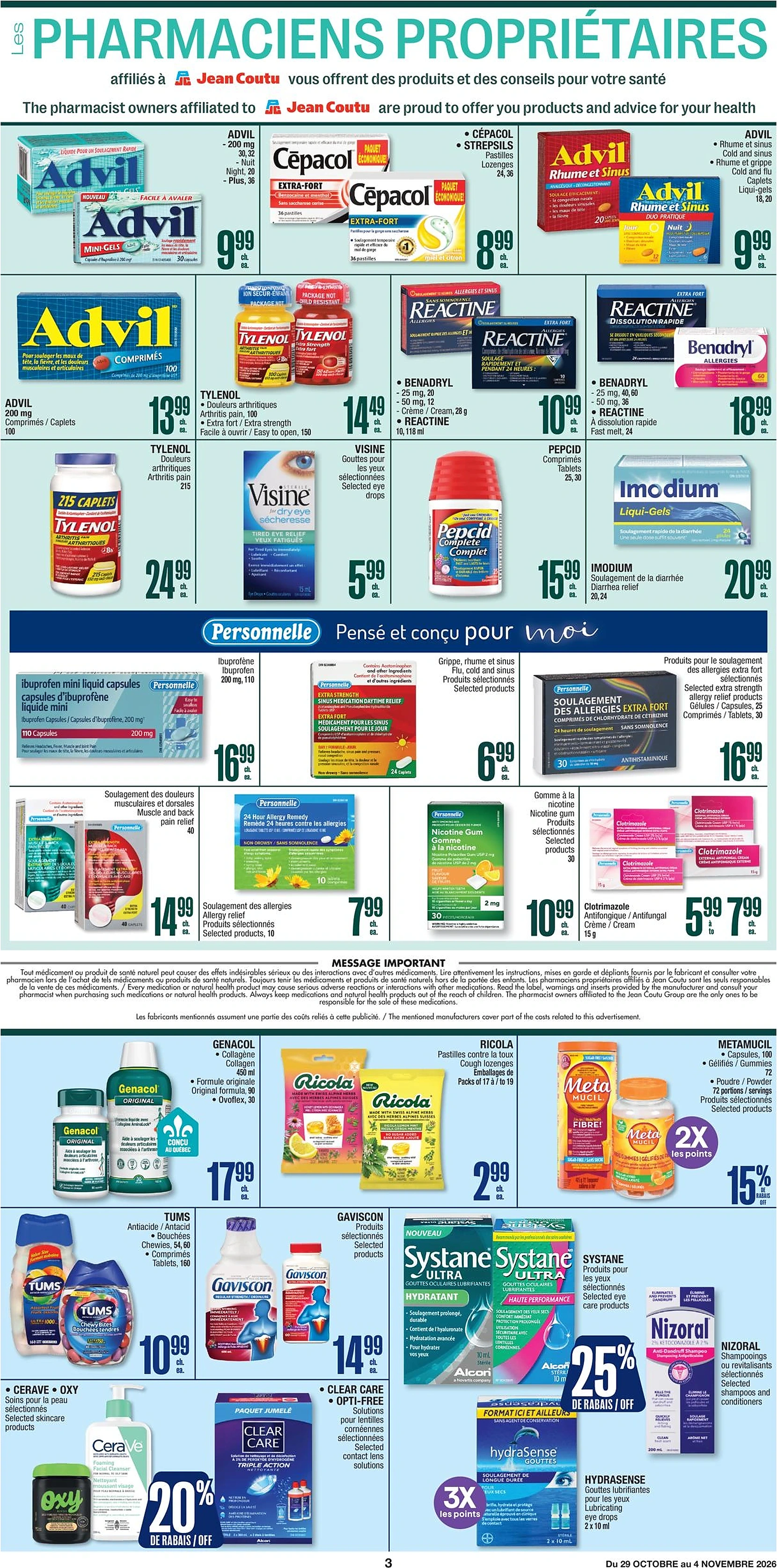 Jean Coutu Health & Beauty Flyer - Page 3