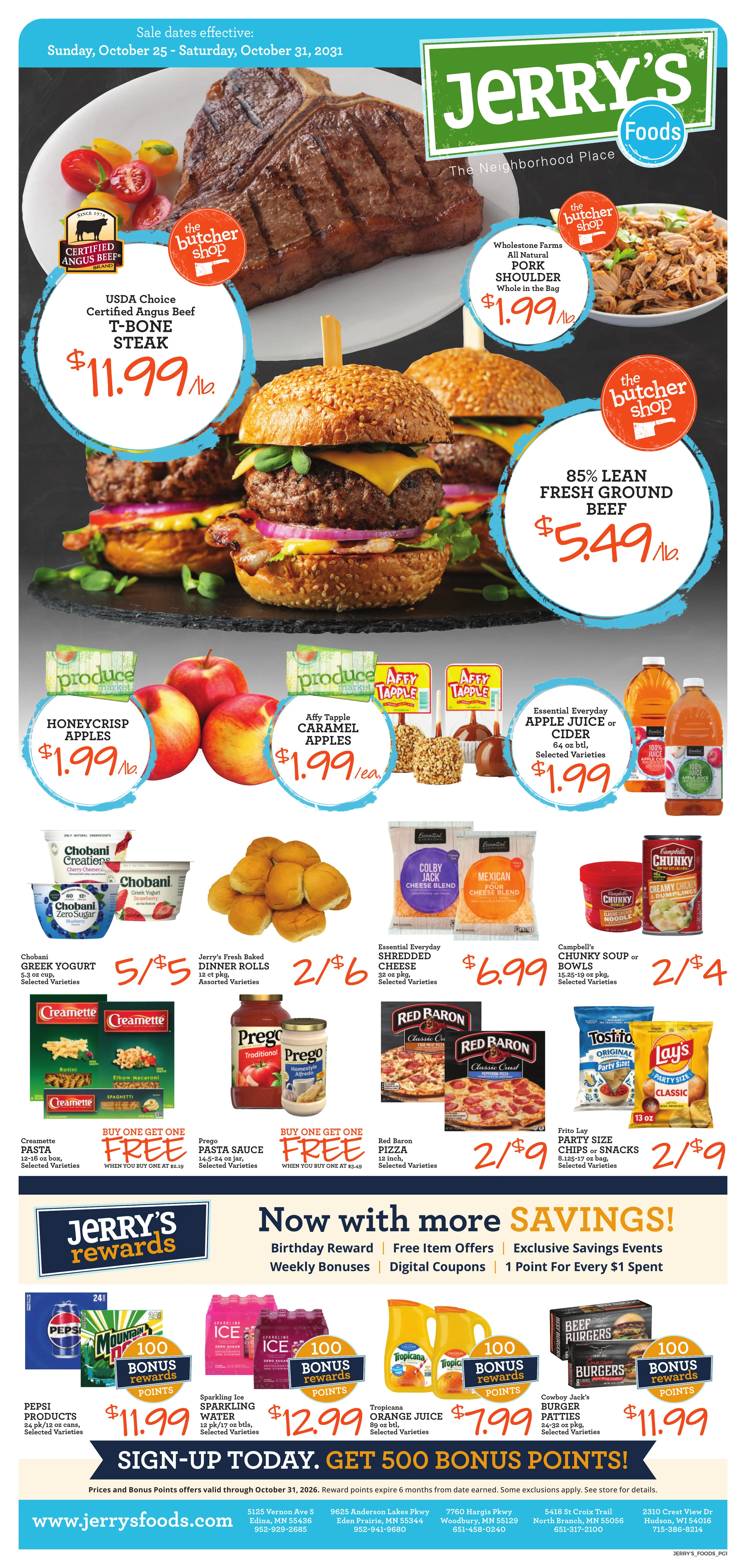 Jerry's Foods MN Weekly Ad - Page 1