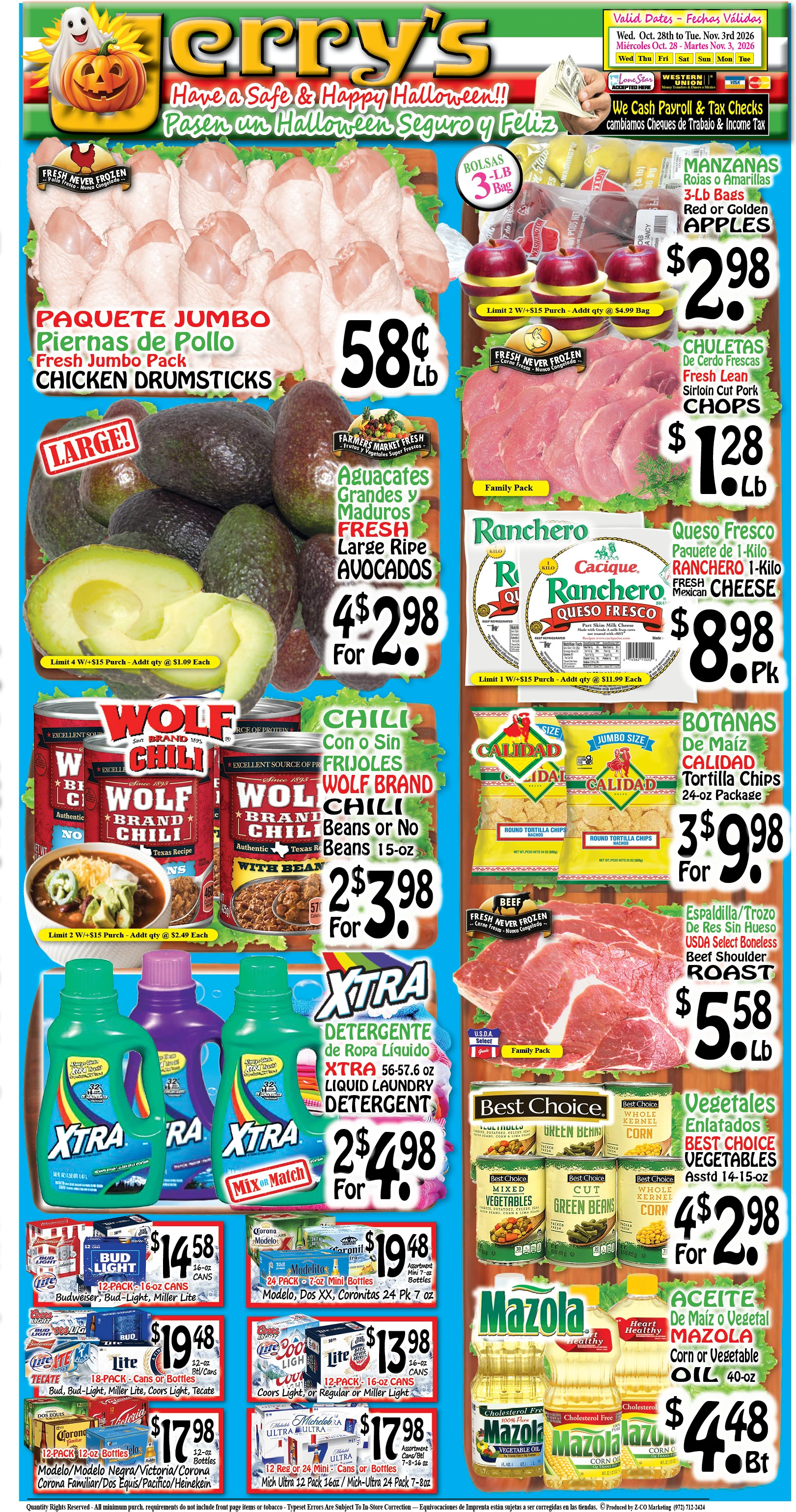 Jerry's Supermarkets - Jefferson Blvd Weekly Ad - Page 1