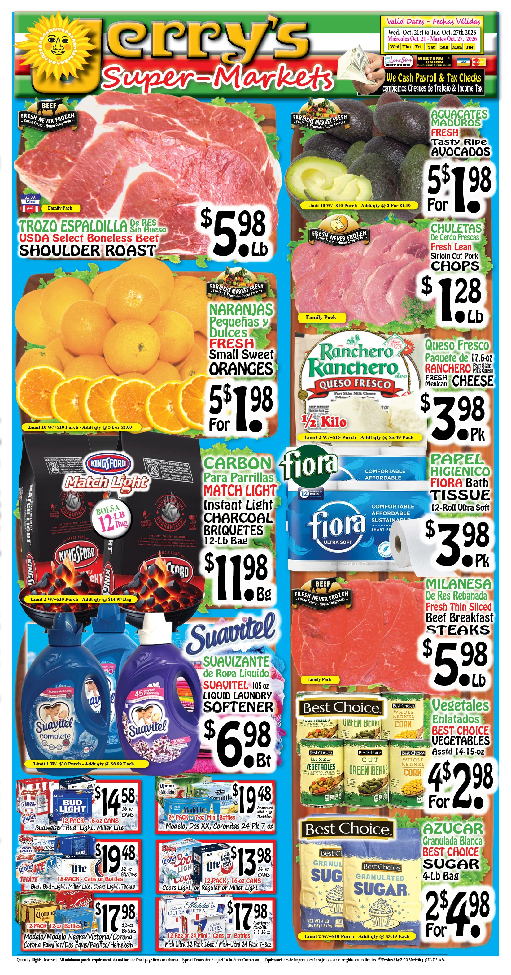 Jerry's Supermarkets - Singleton Blvd Weekly Ad - Page 1