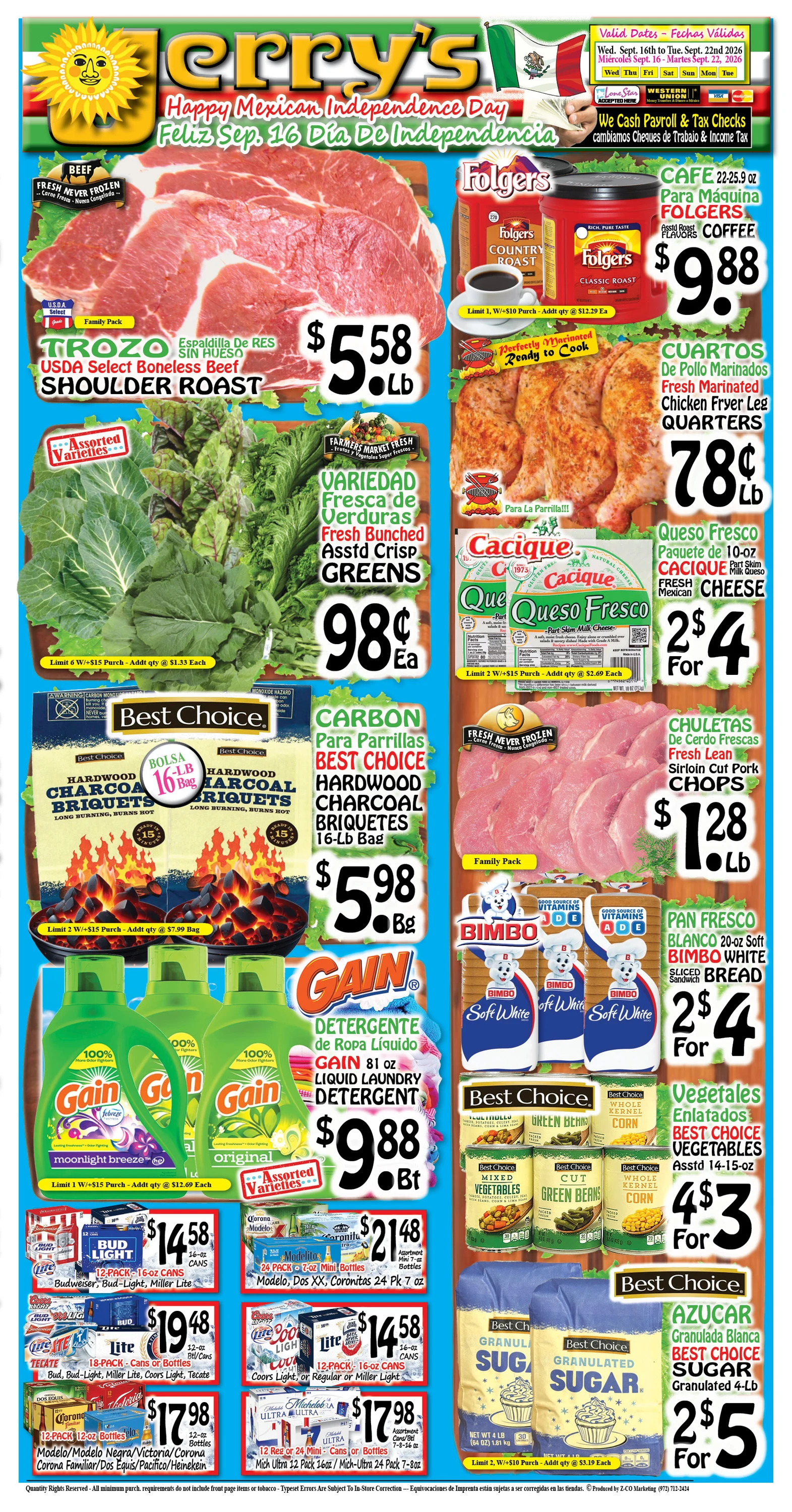 Jerry's Supermarkets - Singleton Blvd Weekly Ad - Page 1