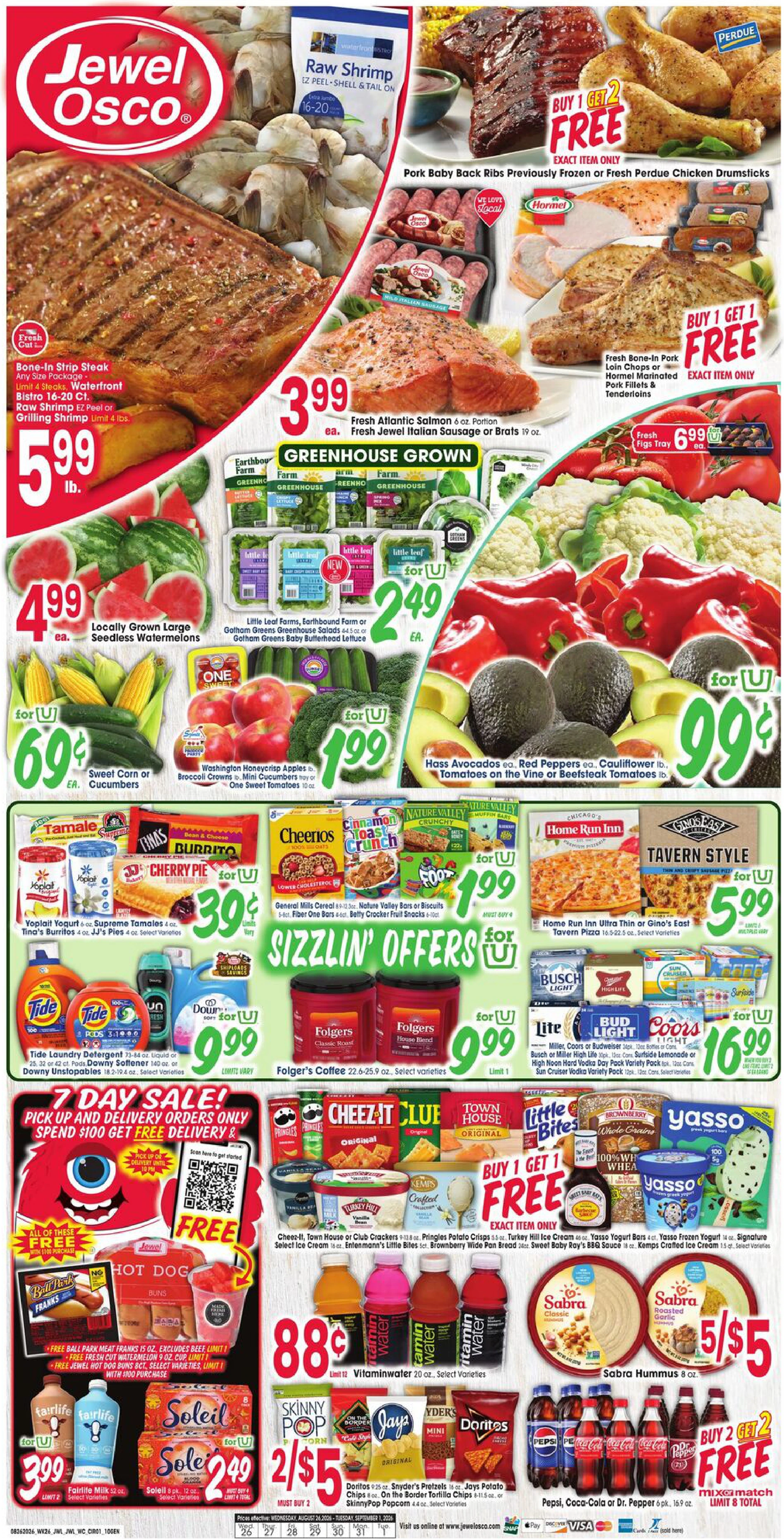 Jewel Osco Weekly Ad - Page 1