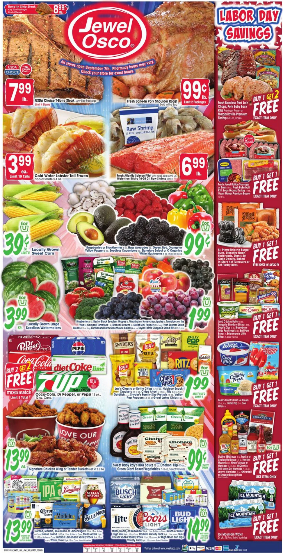 Jewel Osco Weekly Ad - Page 1