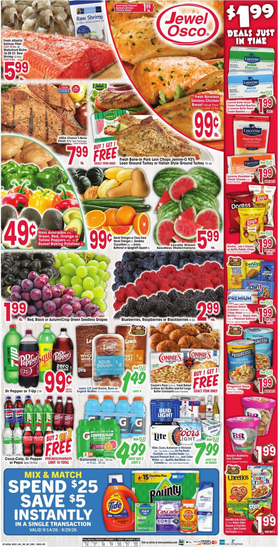 Jewel Osco Weekly Ad - Page 1