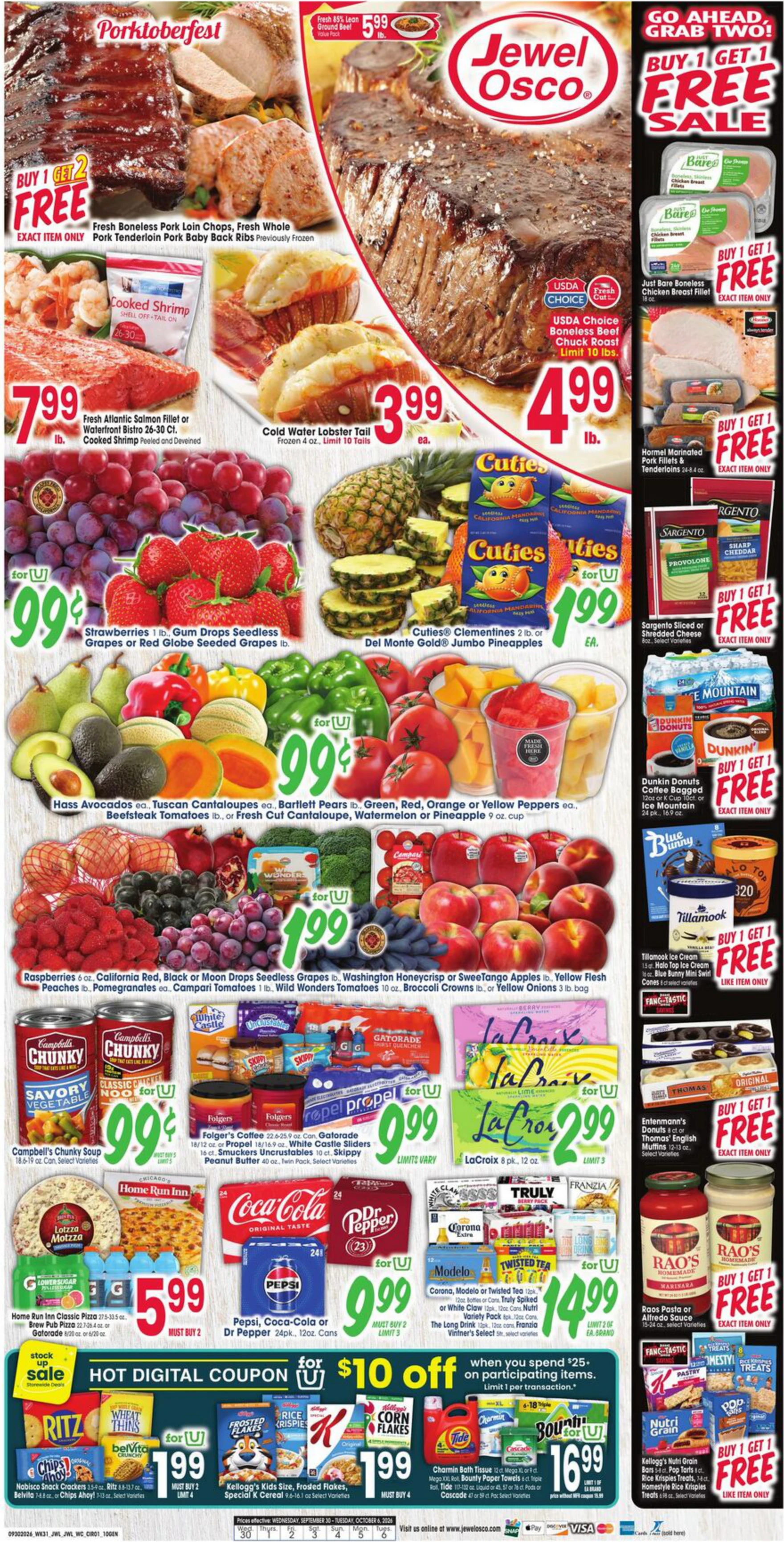 Jewel Osco Weekly Ad - Page 1