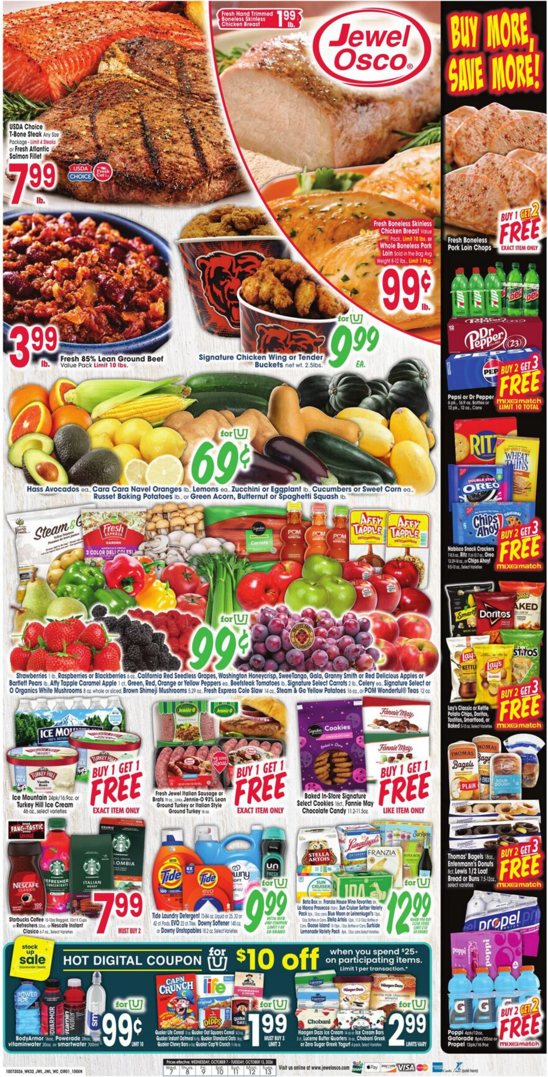 Jewel Osco Weekly Ad - Page 1