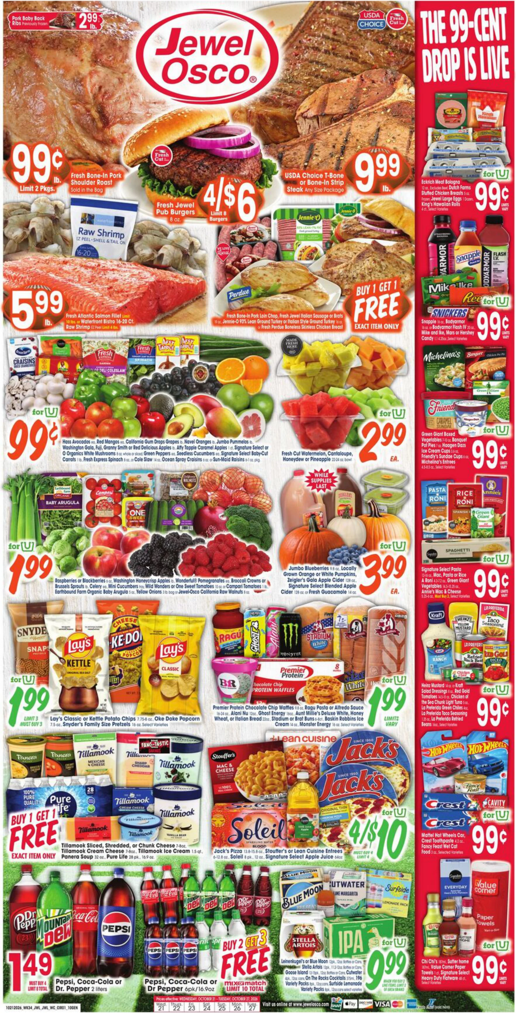 Jewel Osco Weekly Ad - Page 1