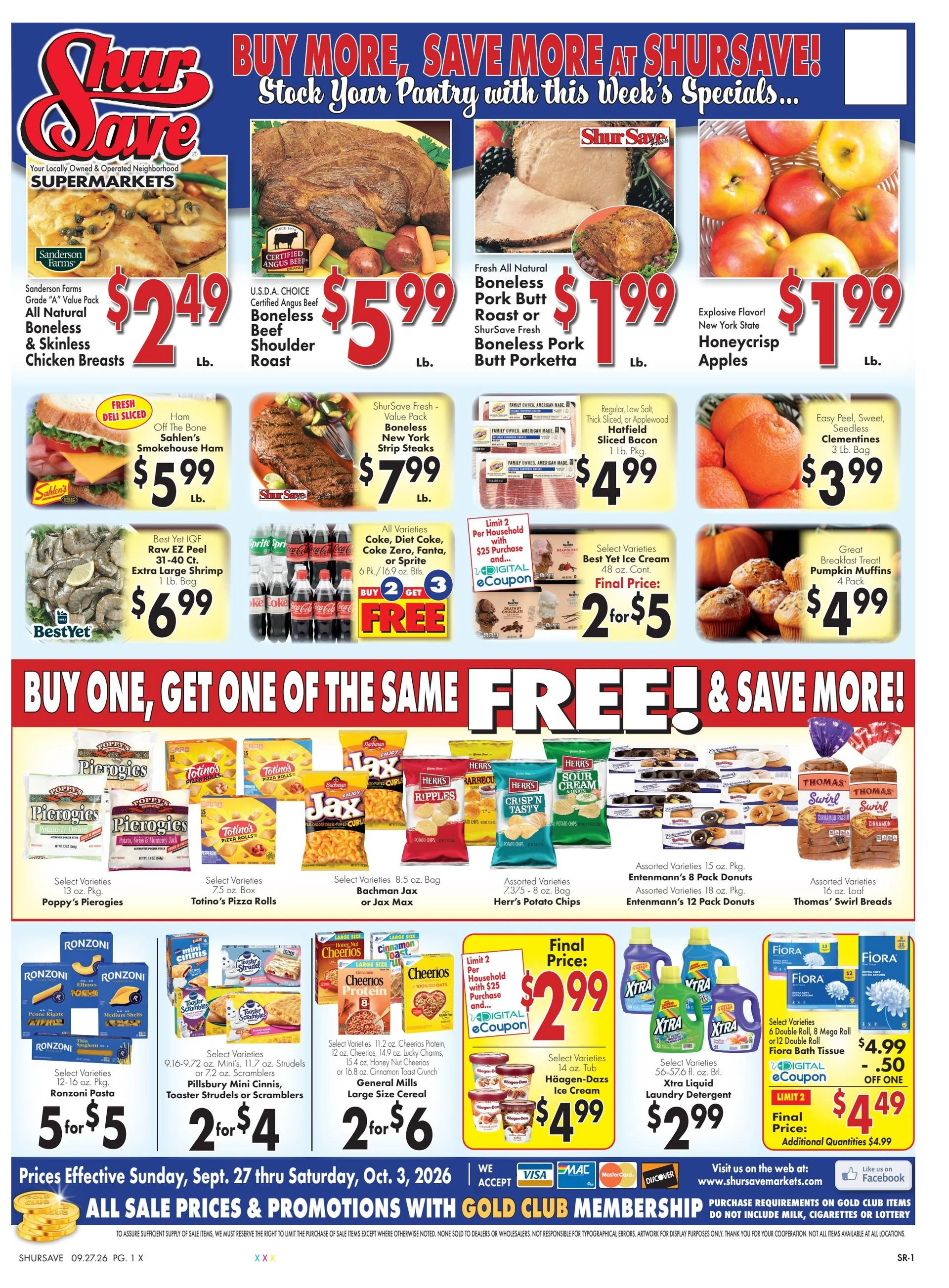 Jim Thorpe Market Weekly Ad 9/27/2026 - 10/3/2026 - Page 1