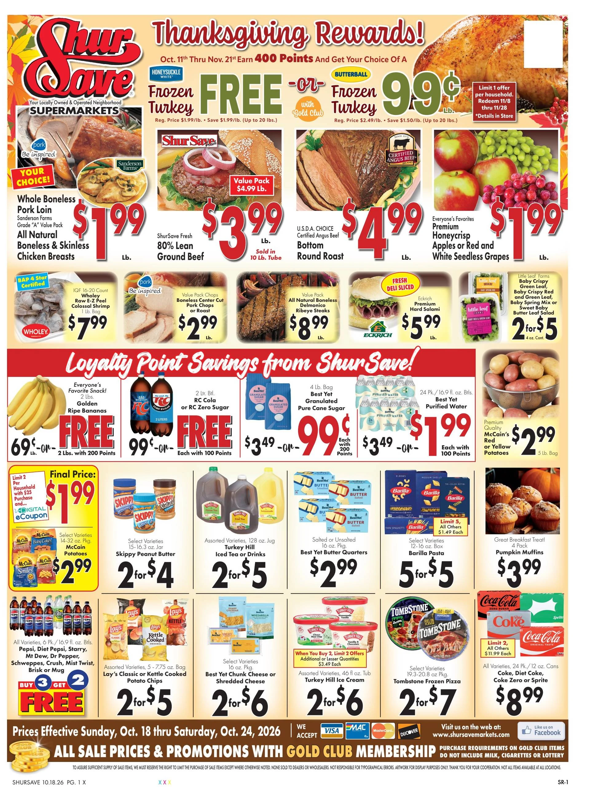 Jim Thorpe Market Weekly Ad 10/18/2026 - 10/24/2026 - Page 1