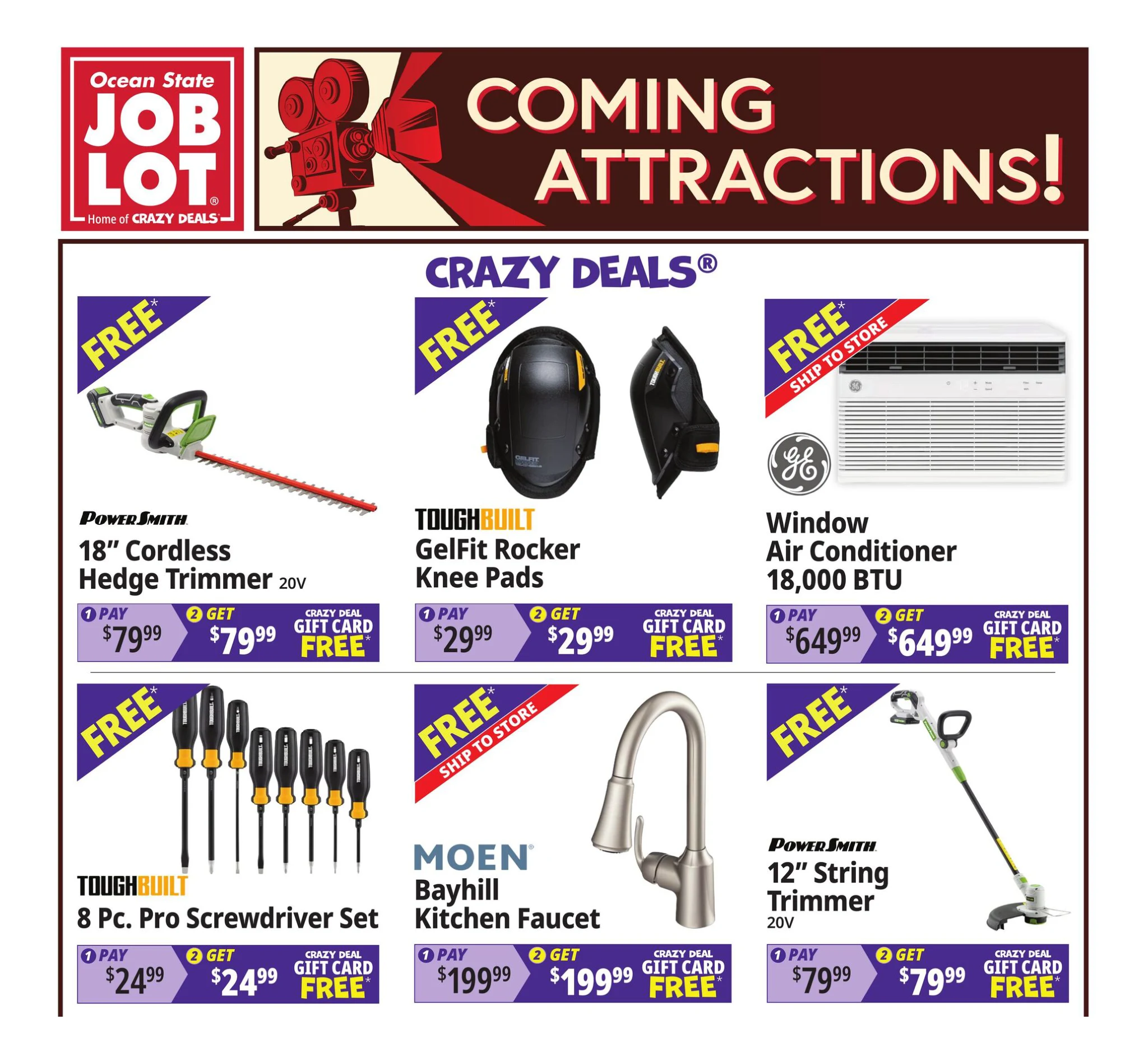 Job Lot Coming Attractions - Page 1
