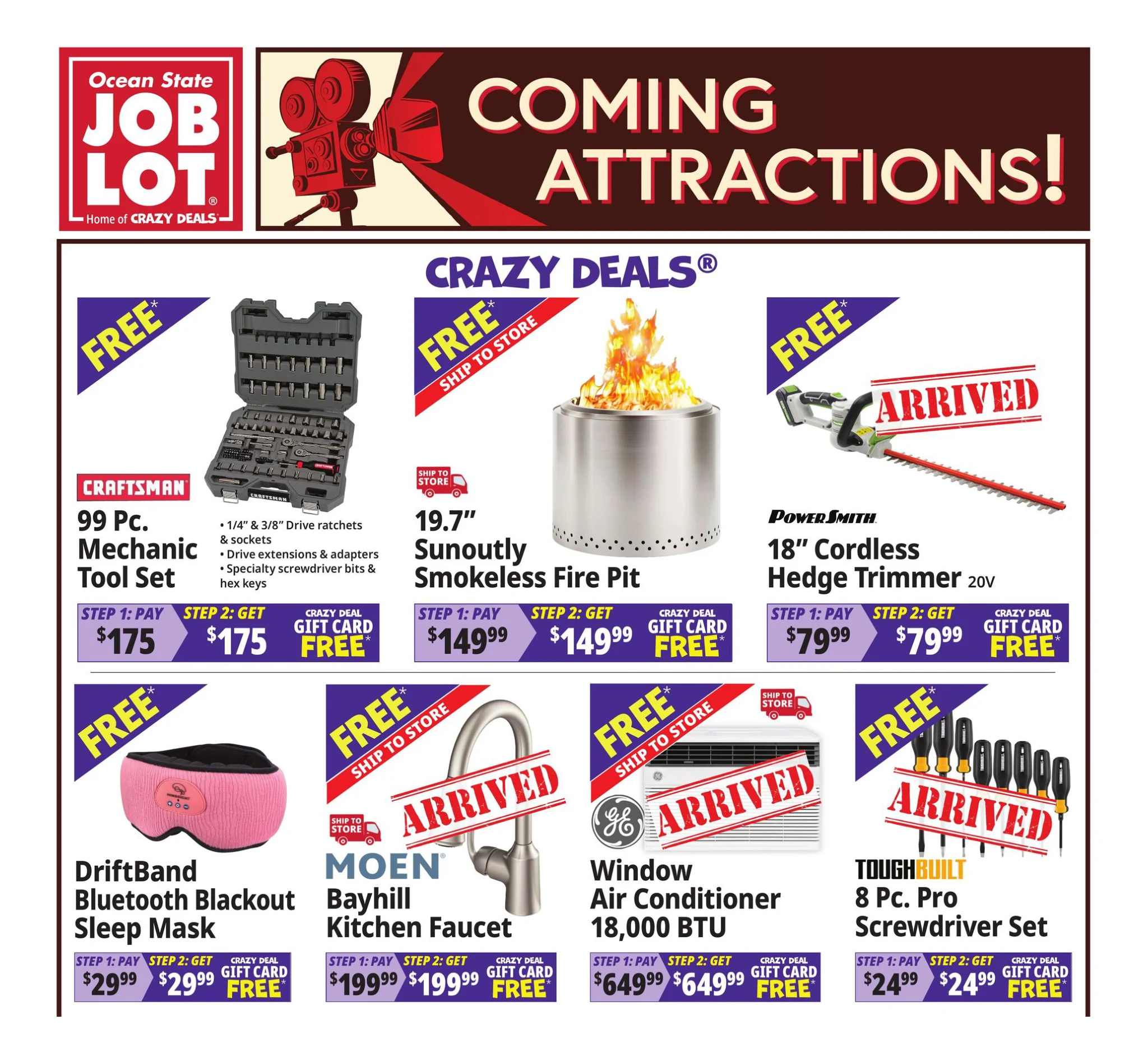 Job Lot Coming Attractions - Page 1