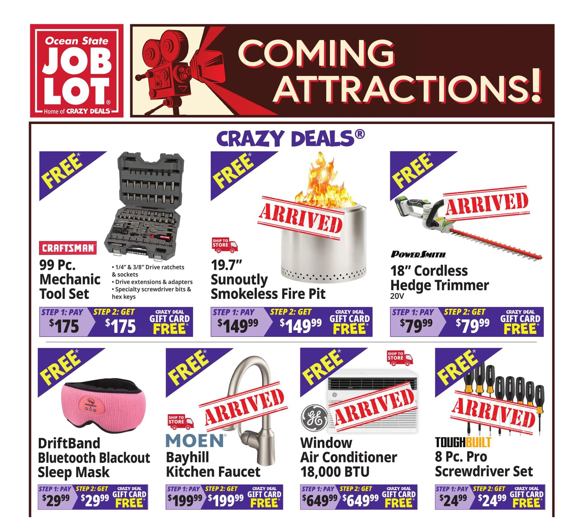 Job Lot Coming Attractions - Page 1