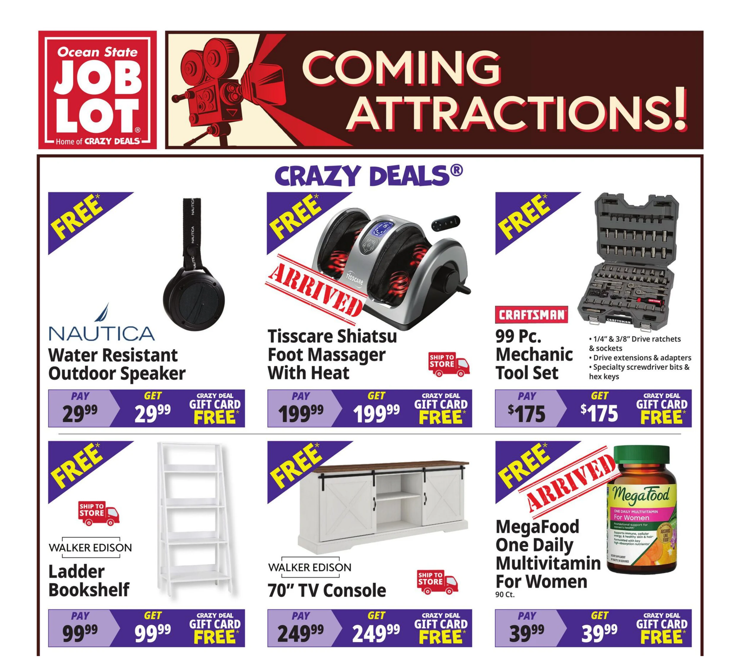 Job Lot Coming Attractions - Page 1