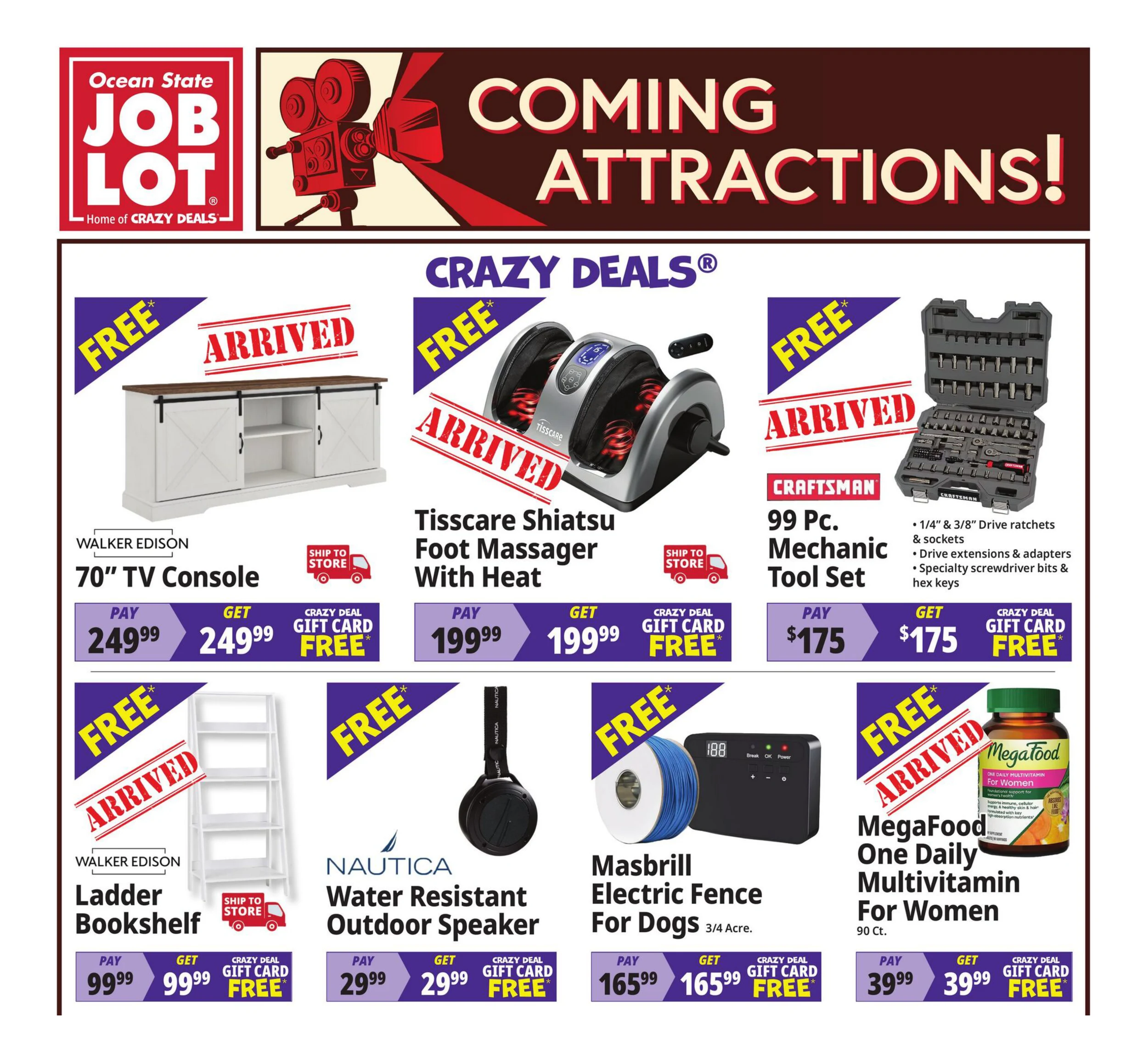 Job Lot Coming Attractions - Page 1